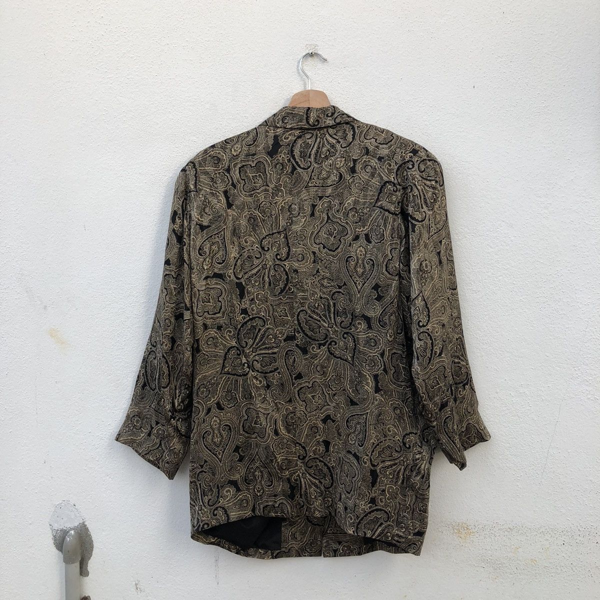 Japanese Brand PIERRE CARDIN TISSUS POUR FEMMES PESLEY DESIGN FULL PRINT Size US M / EU 48-50 / 2 - 9 Thumbnail