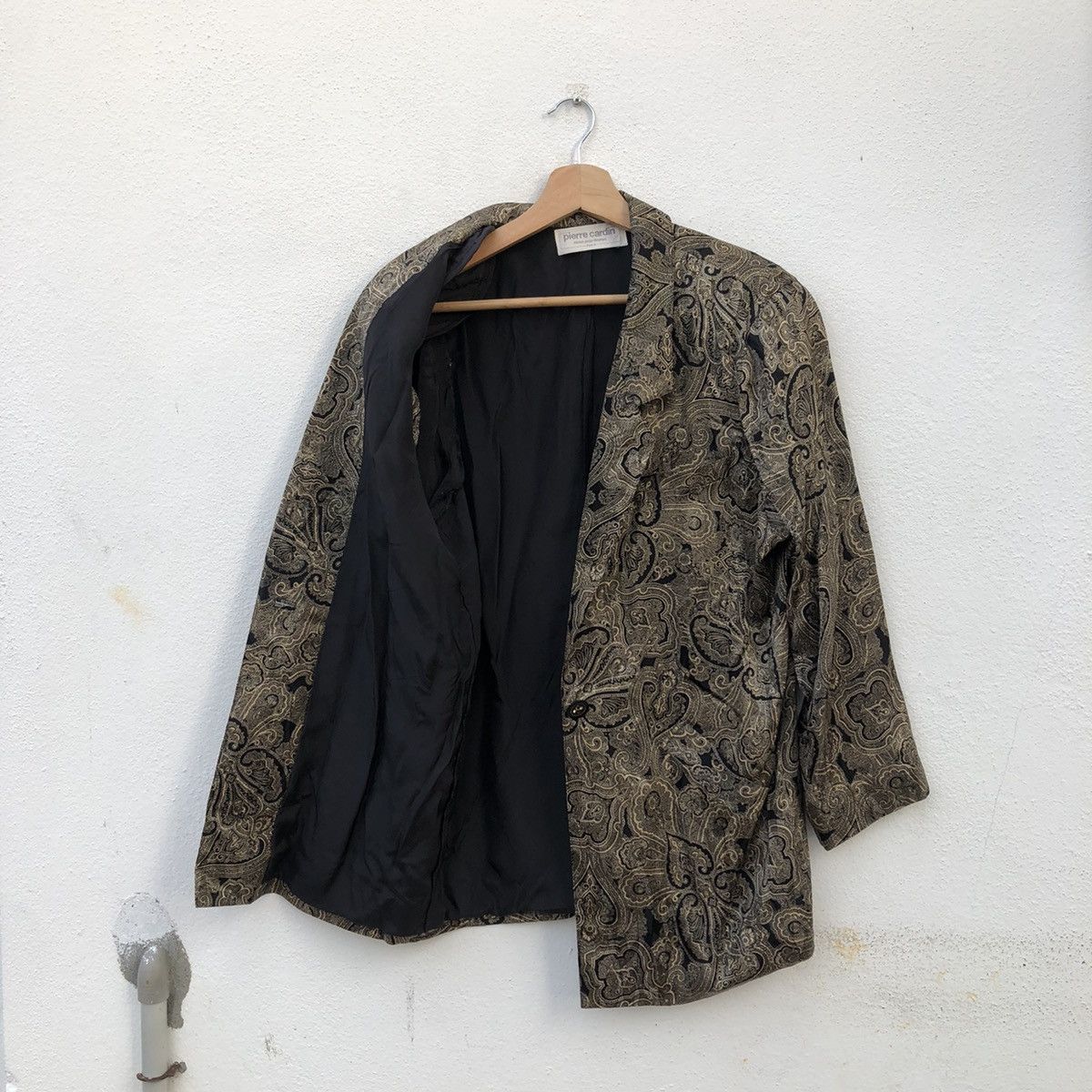 Japanese Brand PIERRE CARDIN TISSUS POUR FEMMES PESLEY DESIGN FULL PRINT Size US M / EU 48-50 / 2 - 10 Thumbnail