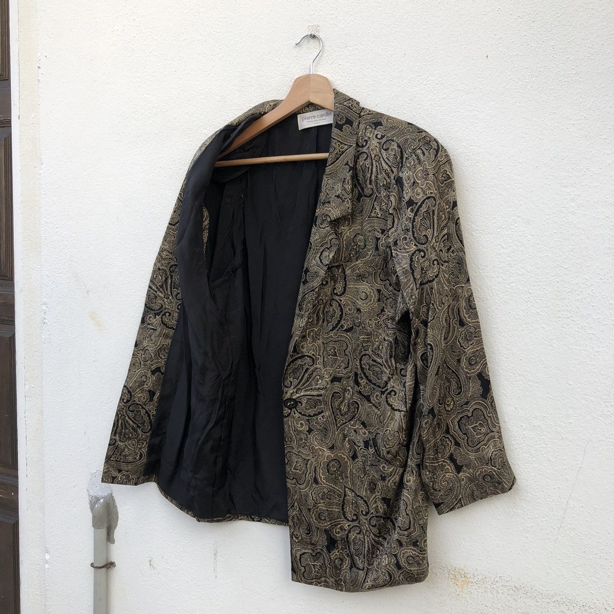 Japanese Brand PIERRE CARDIN TISSUS POUR FEMMES PESLEY DESIGN FULL PRINT Size US M / EU 48-50 / 2 - 11 Thumbnail