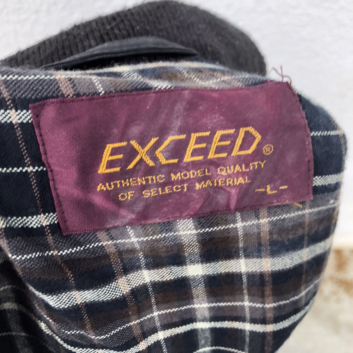 Japanese Brand VINTAGE EXCEED SOFT LEATHER JACKET Size US L / EU 52-54 / 3 - 11 Thumbnail