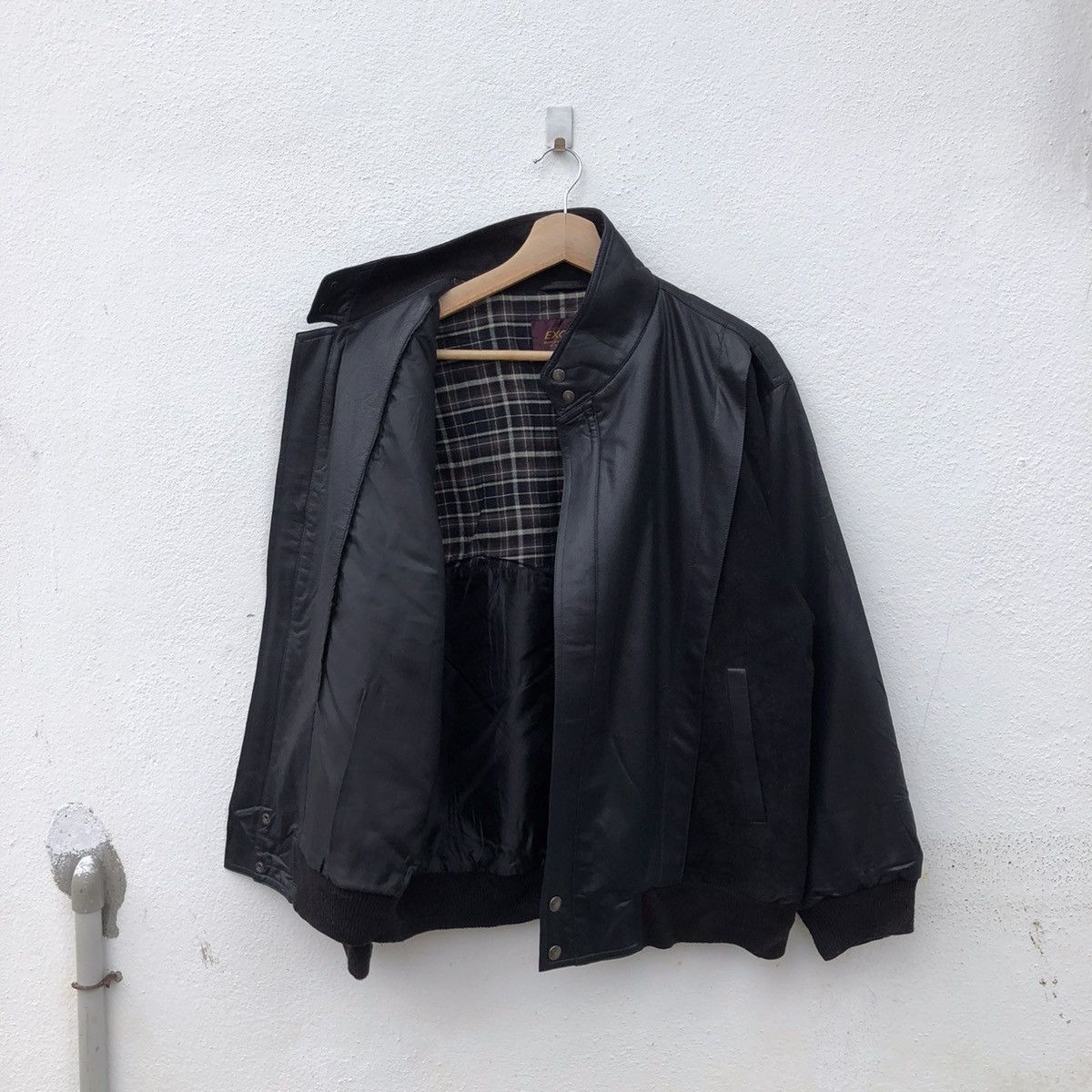 Japanese Brand VINTAGE EXCEED SOFT LEATHER JACKET Size US L / EU 52-54 / 3 - 9 Thumbnail