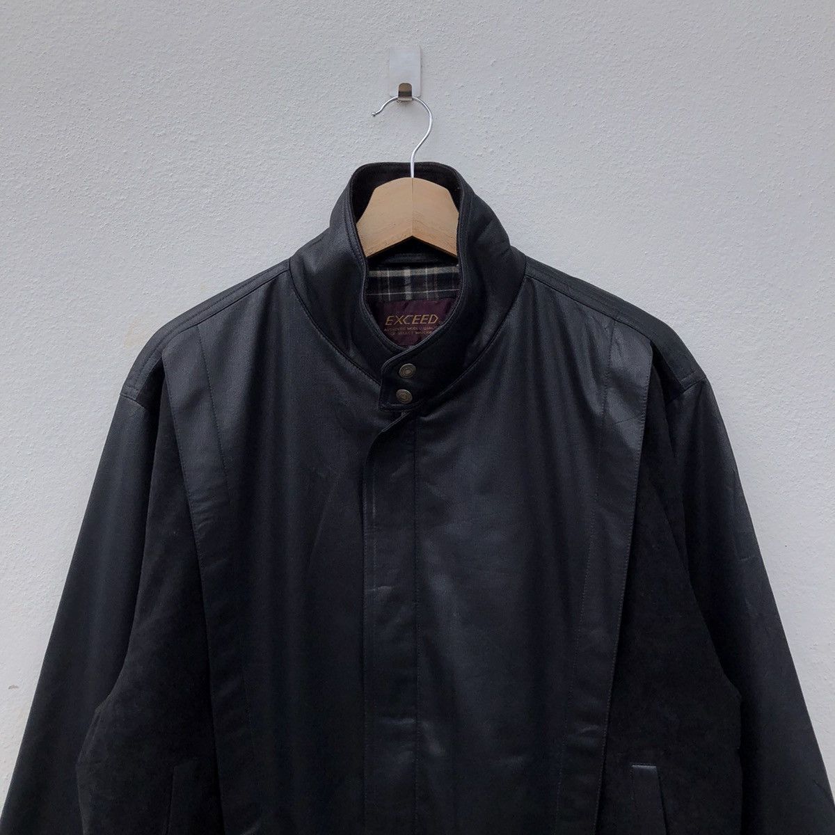 Japanese Brand VINTAGE EXCEED SOFT LEATHER JACKET Size US L / EU 52-54 / 3 - 4 Thumbnail