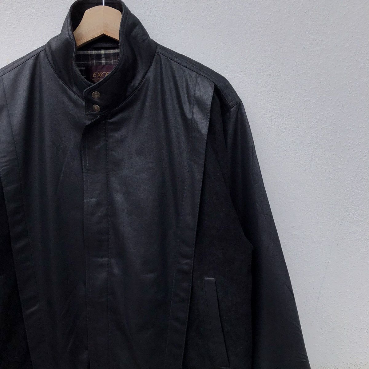 Japanese Brand VINTAGE EXCEED SOFT LEATHER JACKET Size US L / EU 52-54 / 3 - 5 Thumbnail