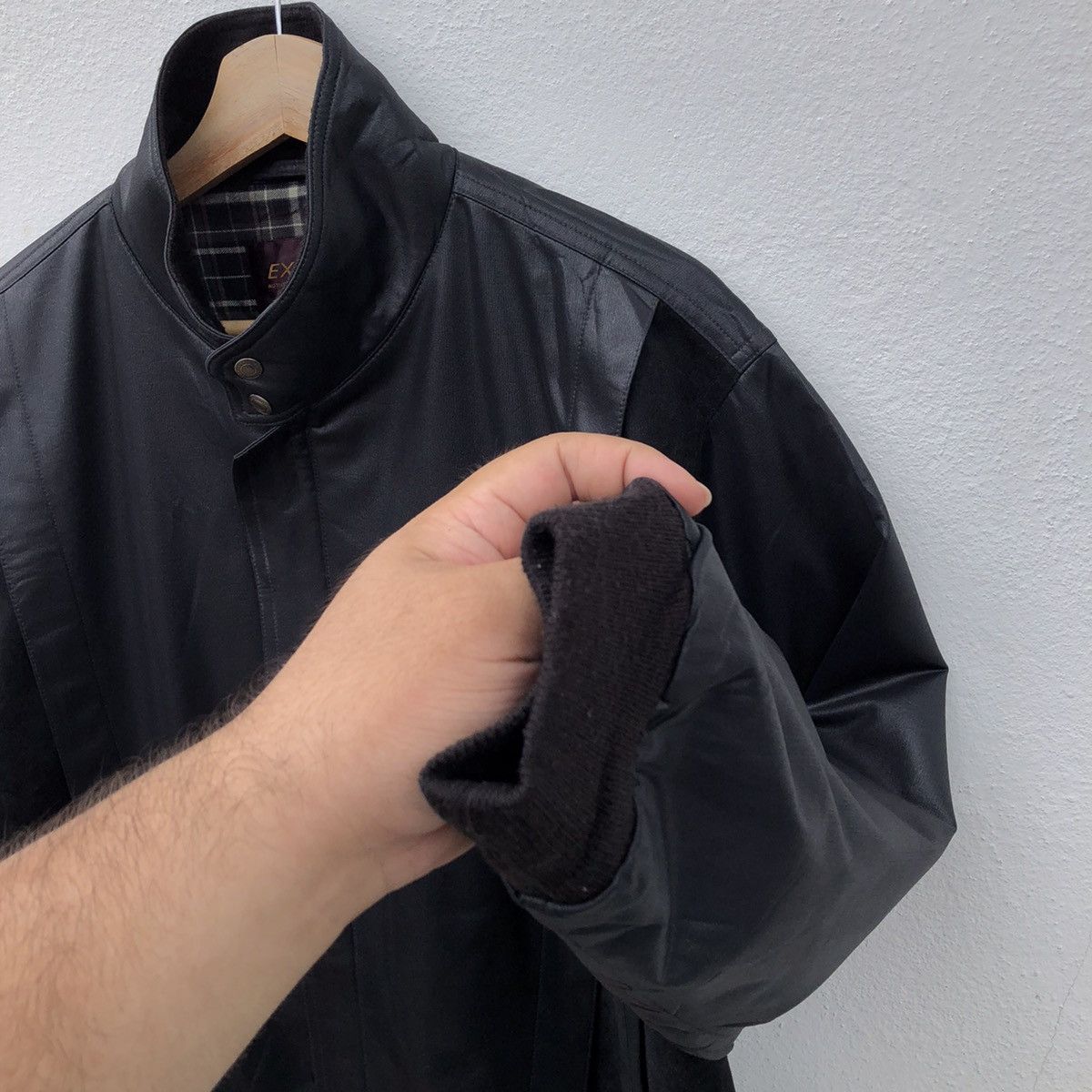 Japanese Brand VINTAGE EXCEED SOFT LEATHER JACKET Size US L / EU 52-54 / 3 - 6 Thumbnail