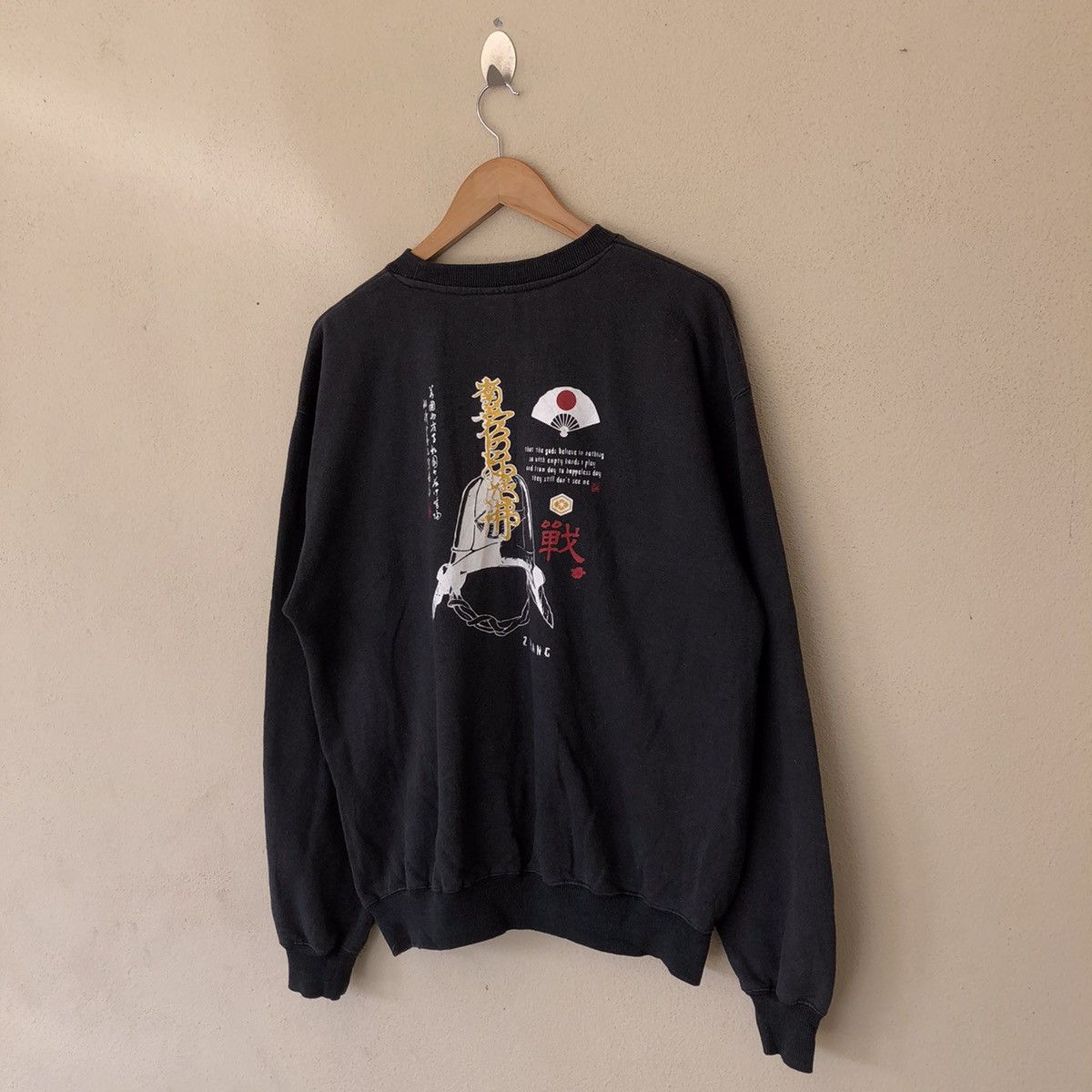 Japanese Brand ZEKY SWEATSHIRT RARE DESIGN VINTAGE JAPAN STYLE Size US L / EU 52-54 / 3 - 6 Thumbnail