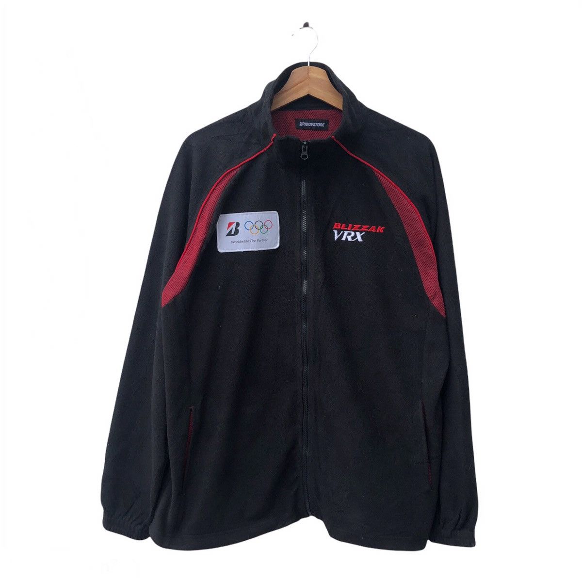 Japanese Brand BRIDGESTONE BLIZZAK VRX OLYMPIC ZIPPER JACKET Size US M / EU 48-50 / 2 - 1 Thumbnail