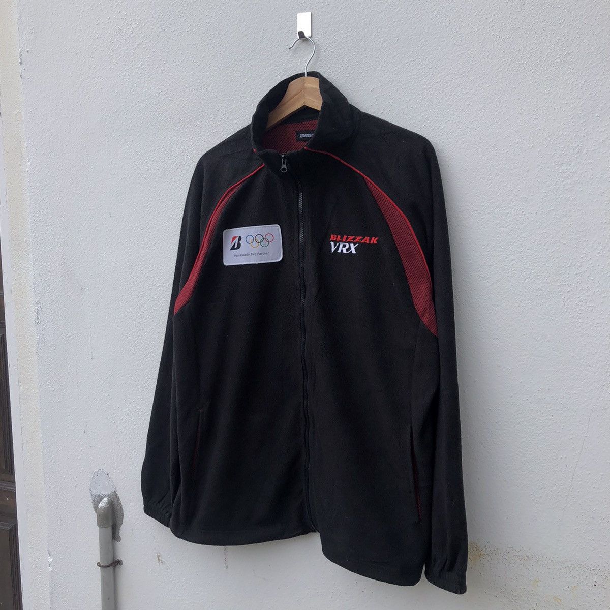 Japanese Brand BRIDGESTONE BLIZZAK VRX OLYMPIC ZIPPER JACKET Size US M / EU 48-50 / 2 - 2 Thumbnail