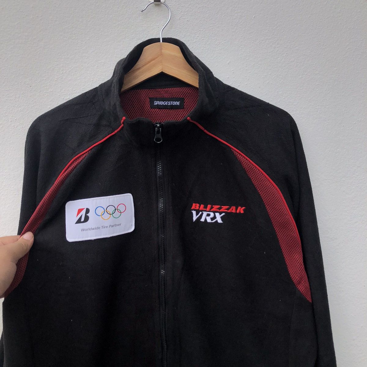 Japanese Brand BRIDGESTONE BLIZZAK VRX OLYMPIC ZIPPER JACKET Size US M / EU 48-50 / 2 - 3 Thumbnail