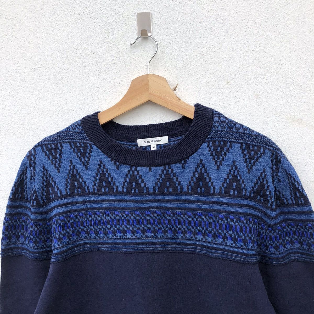 Global Work GLOBAL WORK SWEATSHIRT NAVAJO DESIGN INSPIRED BY KAPITAL Size US M / EU 48-50 / 2 - 3 Thumbnail