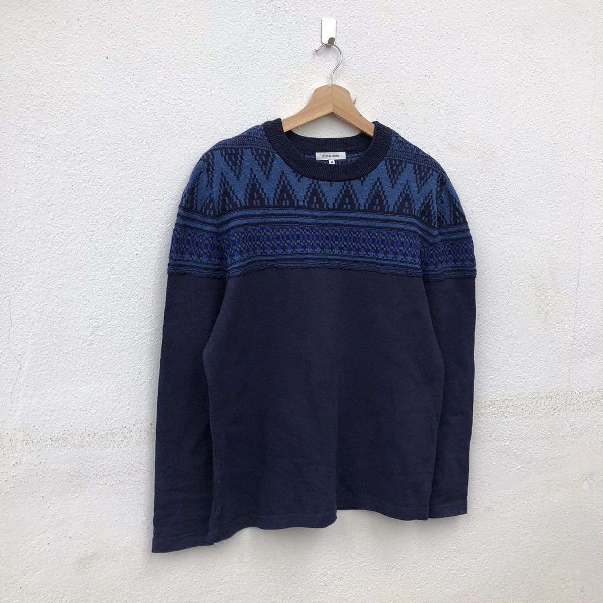 Global Work GLOBAL WORK SWEATSHIRT NAVAJO DESIGN INSPIRED BY KAPITAL Size US M / EU 48-50 / 2 - 2 Thumbnail