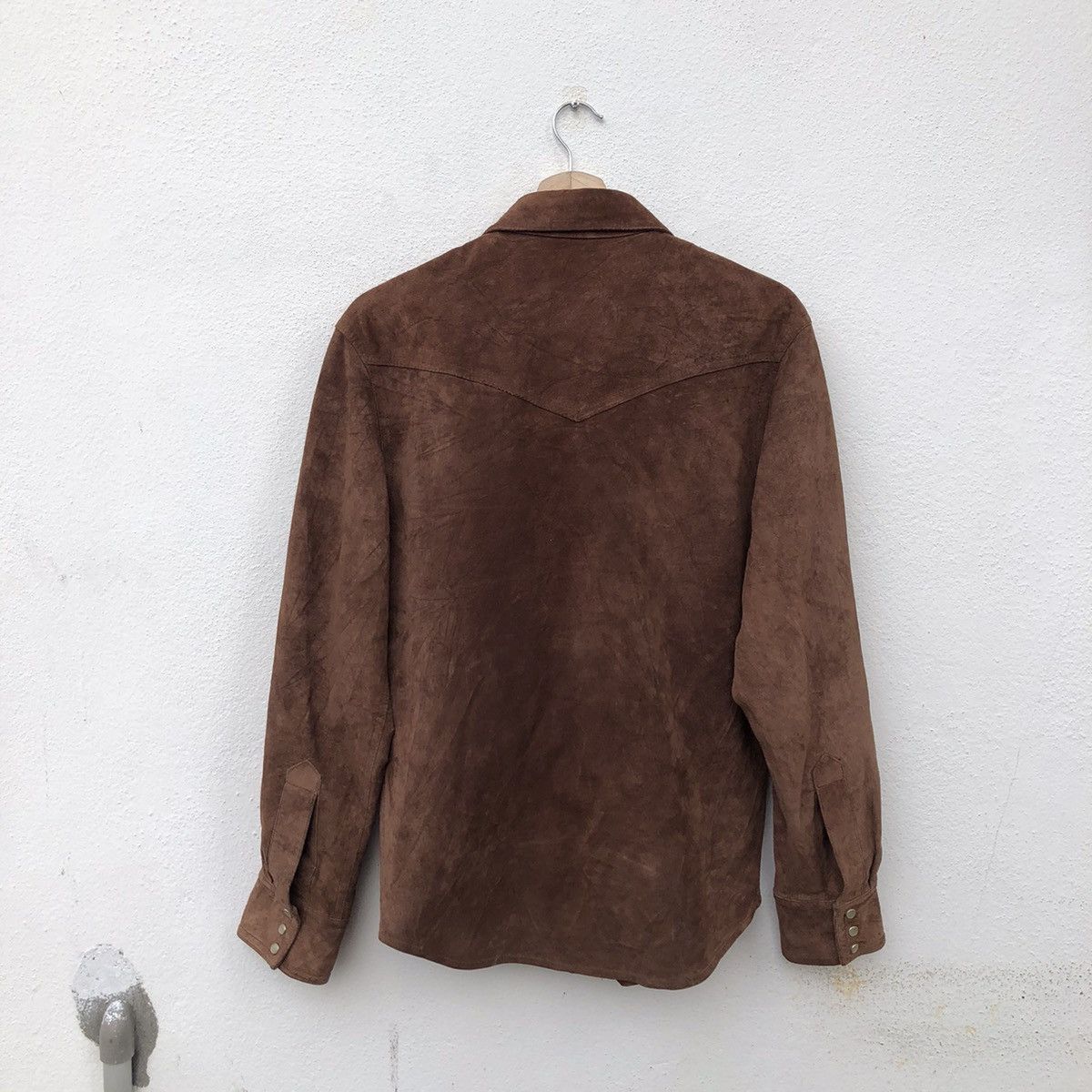 Japanese Brand MANNISH BOY GIGOLO GIGOLETTE LEATHER BUTTON UPS SHIRT Size US M / EU 48-50 / 2 - 7 Thumbnail