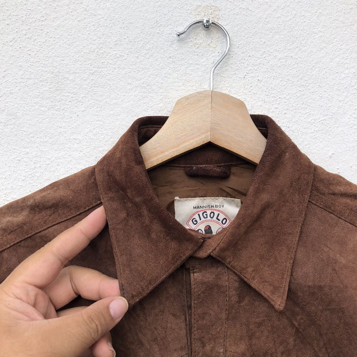 Japanese Brand MANNISH BOY GIGOLO GIGOLETTE LEATHER BUTTON UPS SHIRT Size US M / EU 48-50 / 2 - 6 Thumbnail