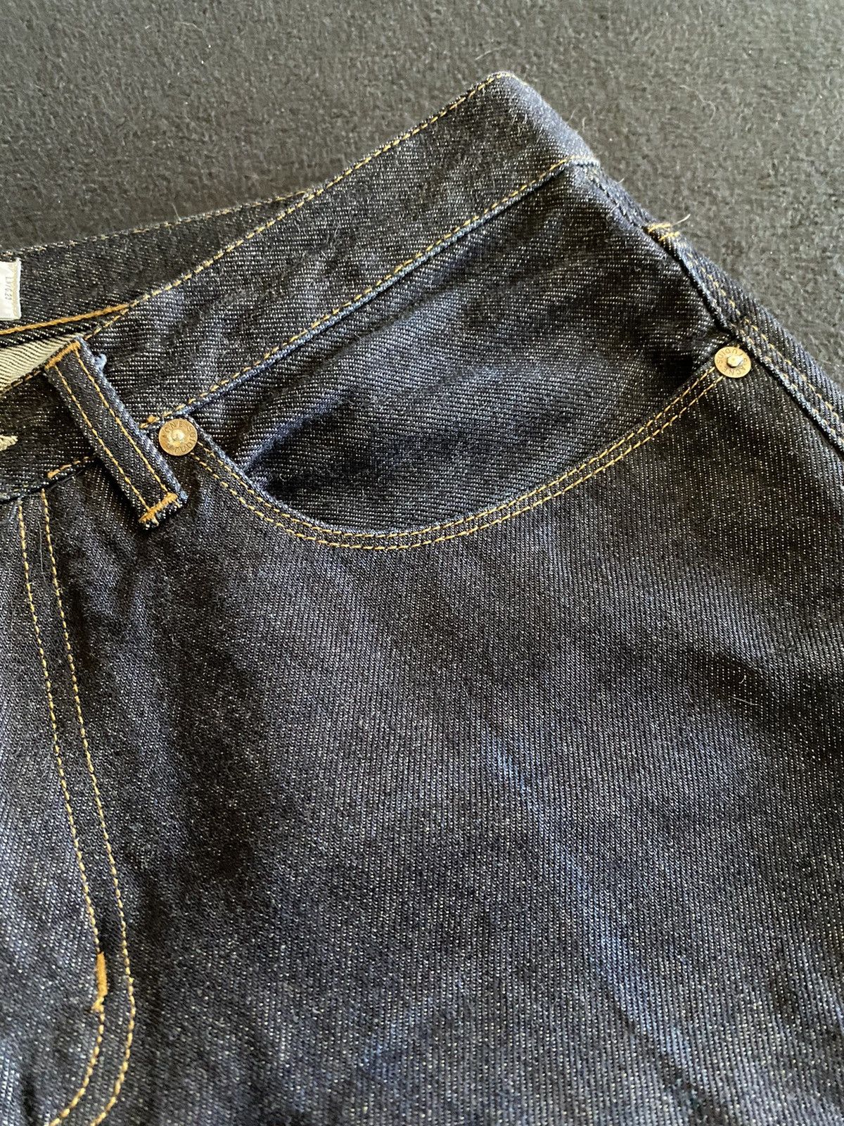 Acne Studios Acne Studio Jeans Dark Blue Max Raw Denim Jeans Pants Indigo Size US 32 / EU 48 - 4 Thumbnail