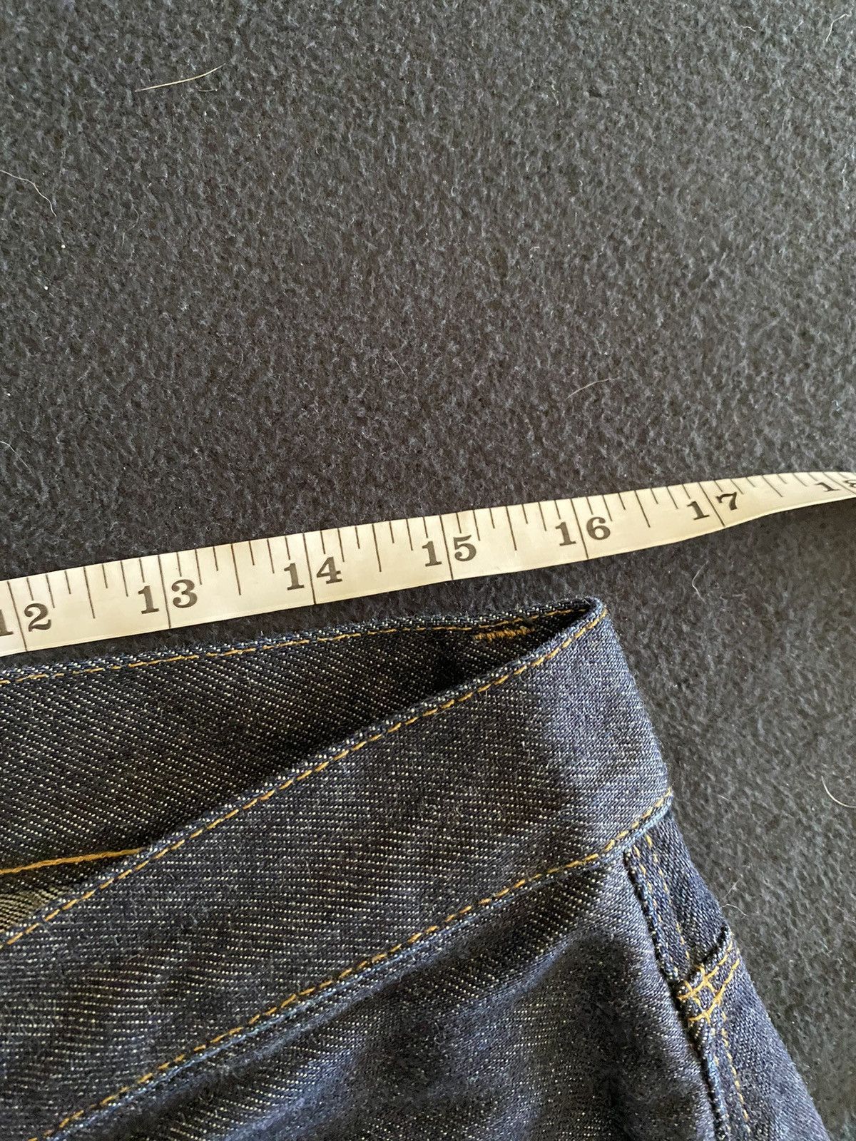 Acne Studios Acne Studio Jeans Dark Blue Max Raw Denim Jeans Pants Indigo Size US 32 / EU 48 - 9 Thumbnail