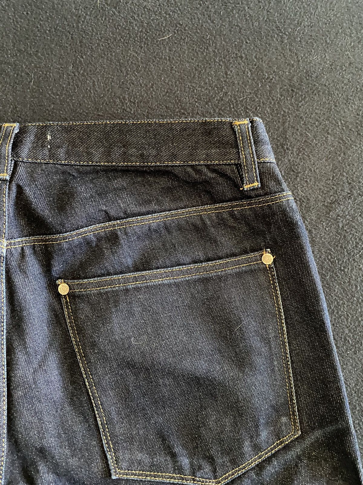 Acne Studios Acne Studio Jeans Dark Blue Max Raw Denim Jeans Pants Indigo Size US 32 / EU 48 - 7 Thumbnail