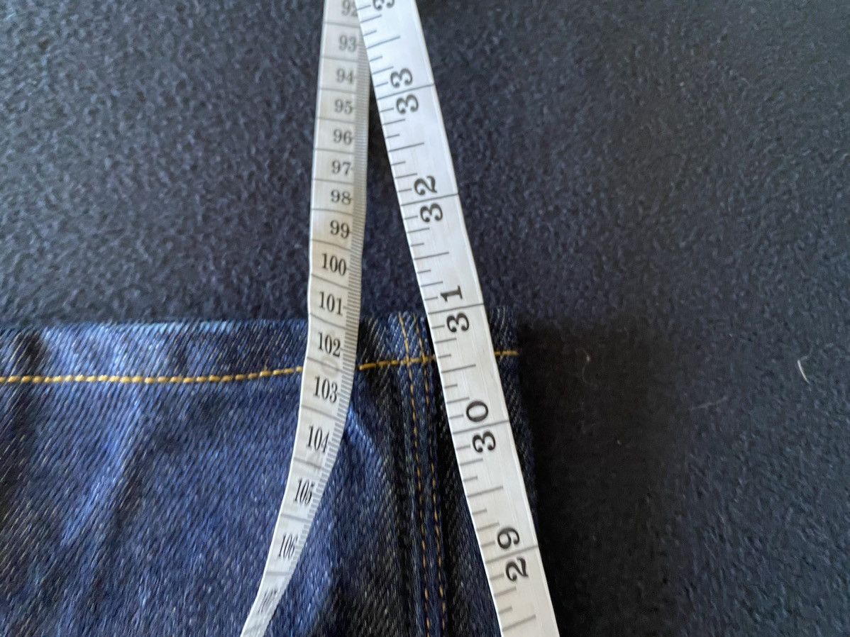 Acne Studios Acne Studio Jeans Dark Blue Max Raw Denim Jeans Pants Indigo Size US 32 / EU 48 - 10 Thumbnail