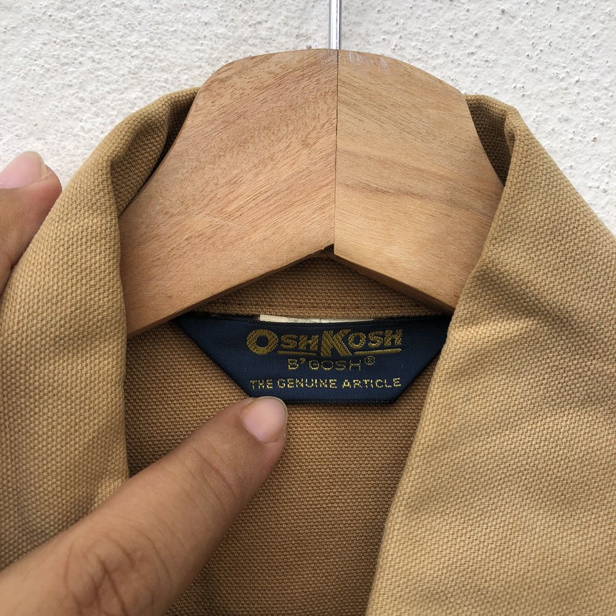 Oshkosh VINTAGE HIKORY CHORE JACKET OSHKOSH B'GOSH WORKERS WEAR Size US L / EU 52-54 / 3 - 11 Thumbnail