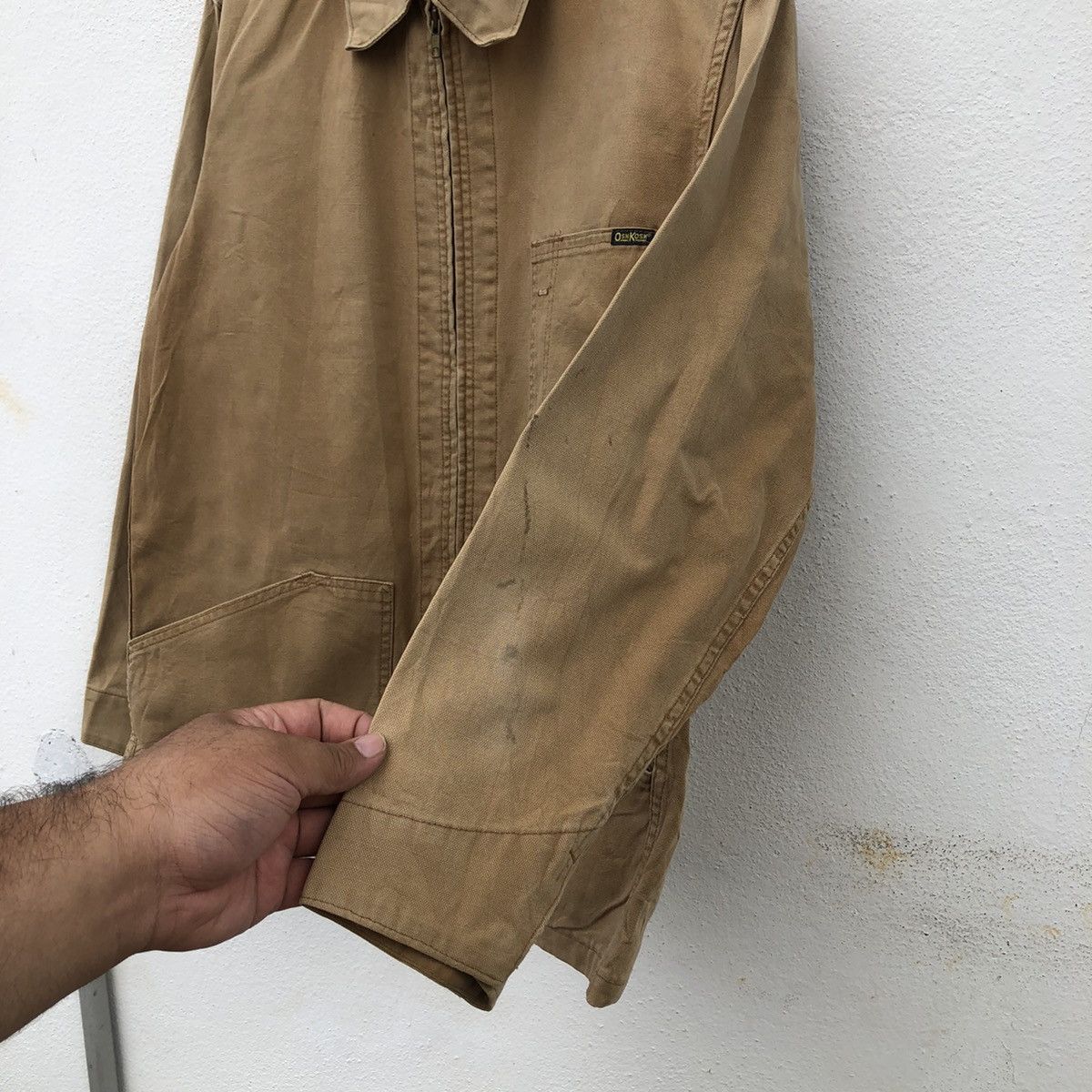 Oshkosh VINTAGE HIKORY CHORE JACKET OSHKOSH B'GOSH WORKERS WEAR Size US L / EU 52-54 / 3 - 7 Thumbnail