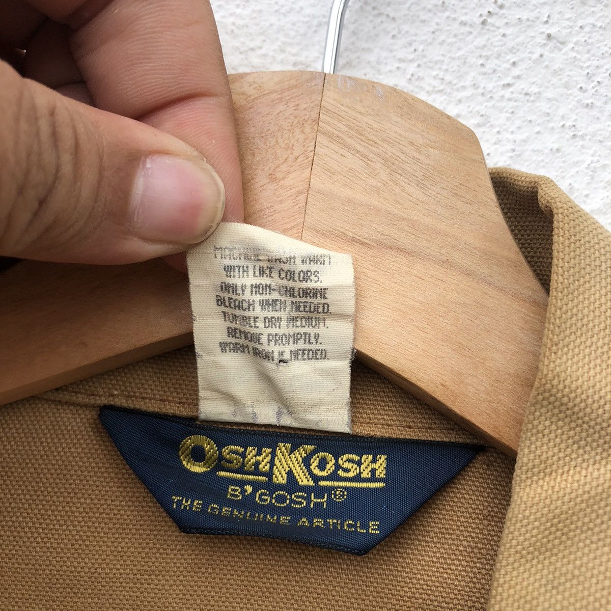 Oshkosh VINTAGE HIKORY CHORE JACKET OSHKOSH B'GOSH WORKERS WEAR Size US L / EU 52-54 / 3 - 13 Thumbnail