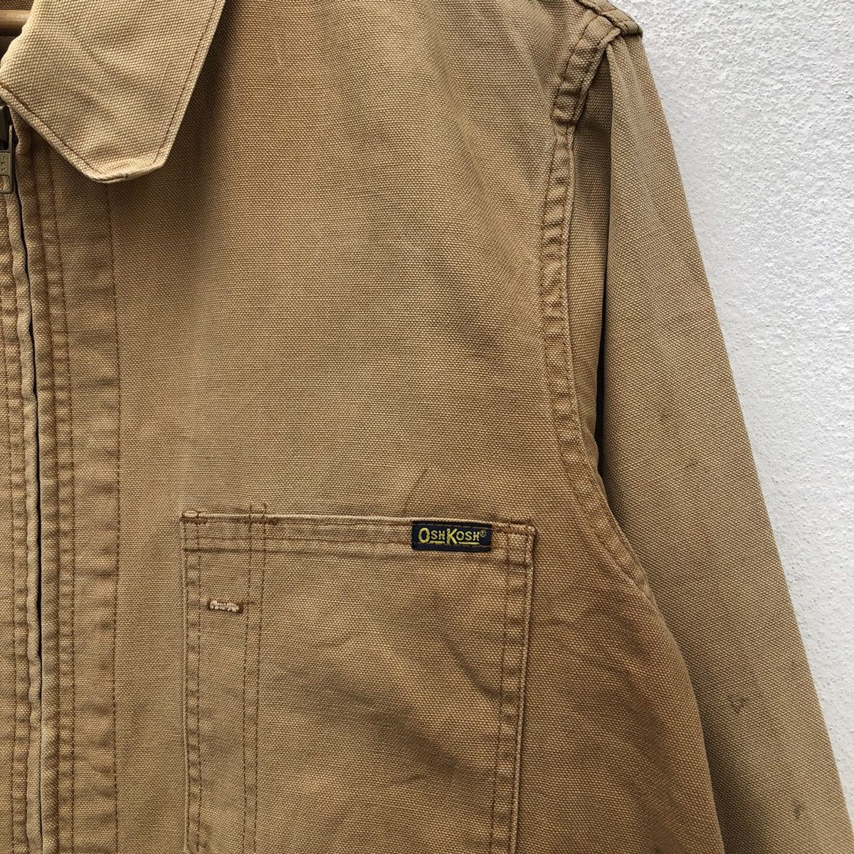 Oshkosh VINTAGE HIKORY CHORE JACKET OSHKOSH B'GOSH WORKERS WEAR Size US L / EU 52-54 / 3 - 4 Thumbnail