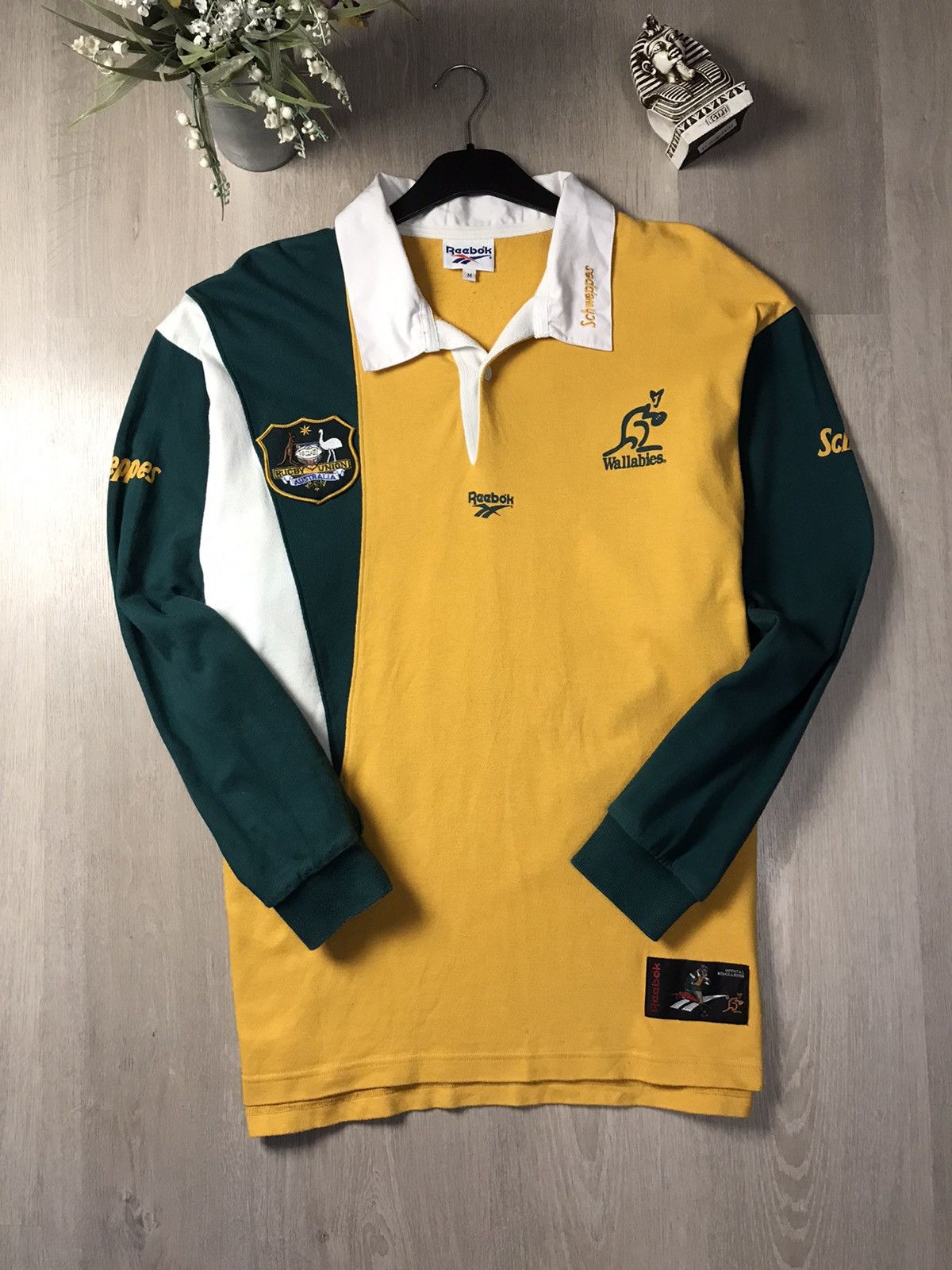 Wallabies Reebok Rugby 90s オーストラリア代表 Wallabies ポロシャツ