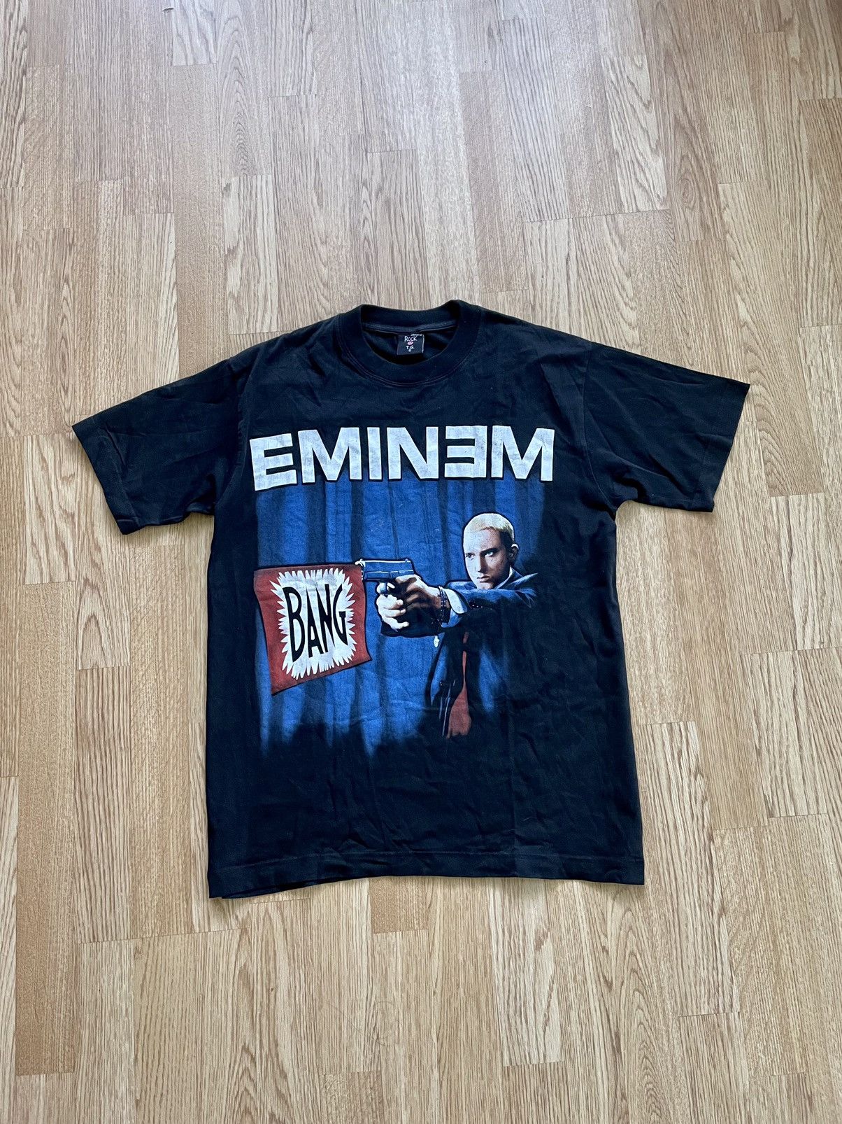 Eminem Eminem Vintage 90s The “Bang” Rap Back Print Tee T-Shirt Size US S / EU 44-46 / 1 - 2 Thumbnail
