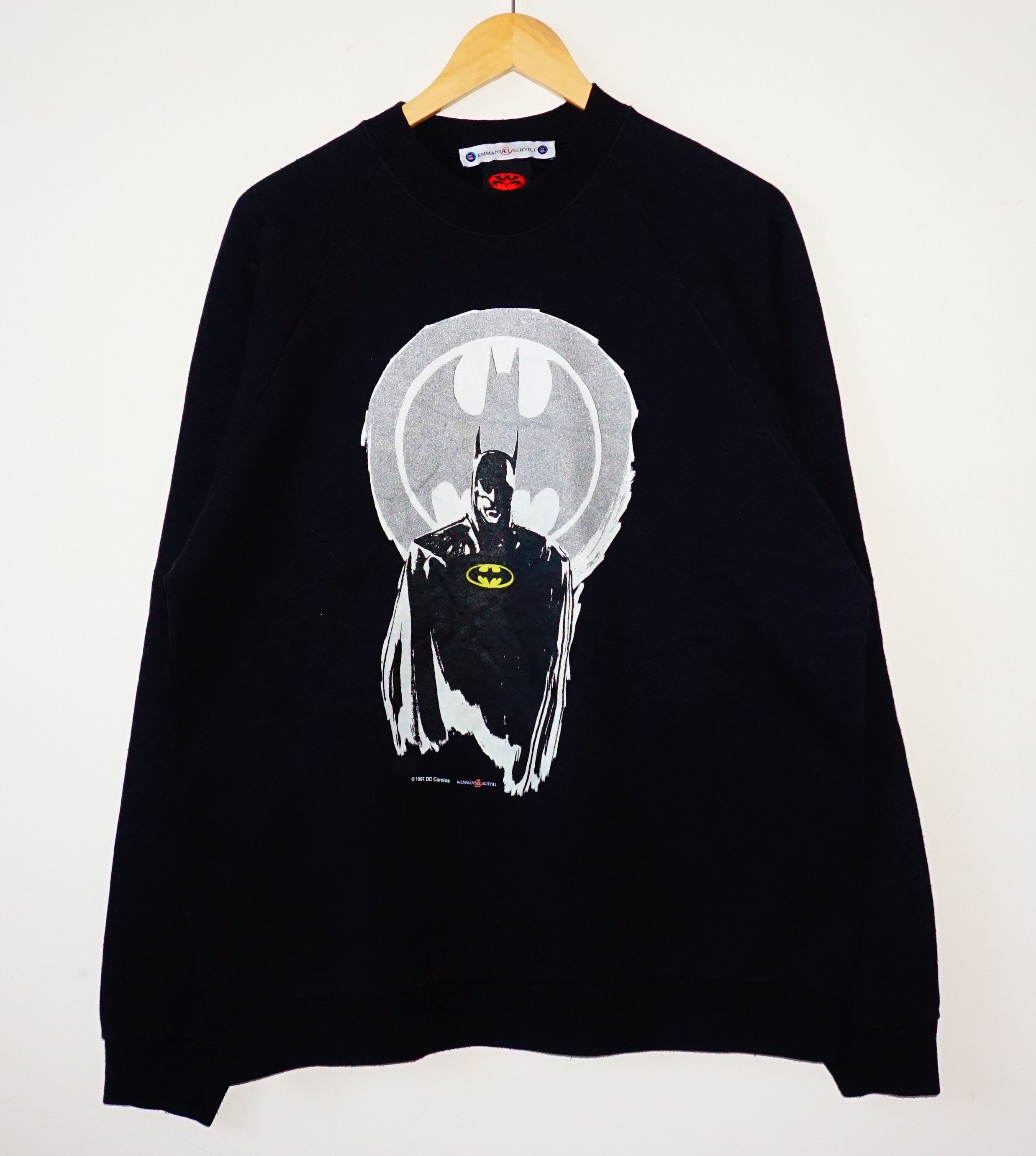 DC Comics Batman & Robin 1997 Crewneck by Emmanuel Schvili Size US XL / EU 56 / 4 - 1 Thumbnail