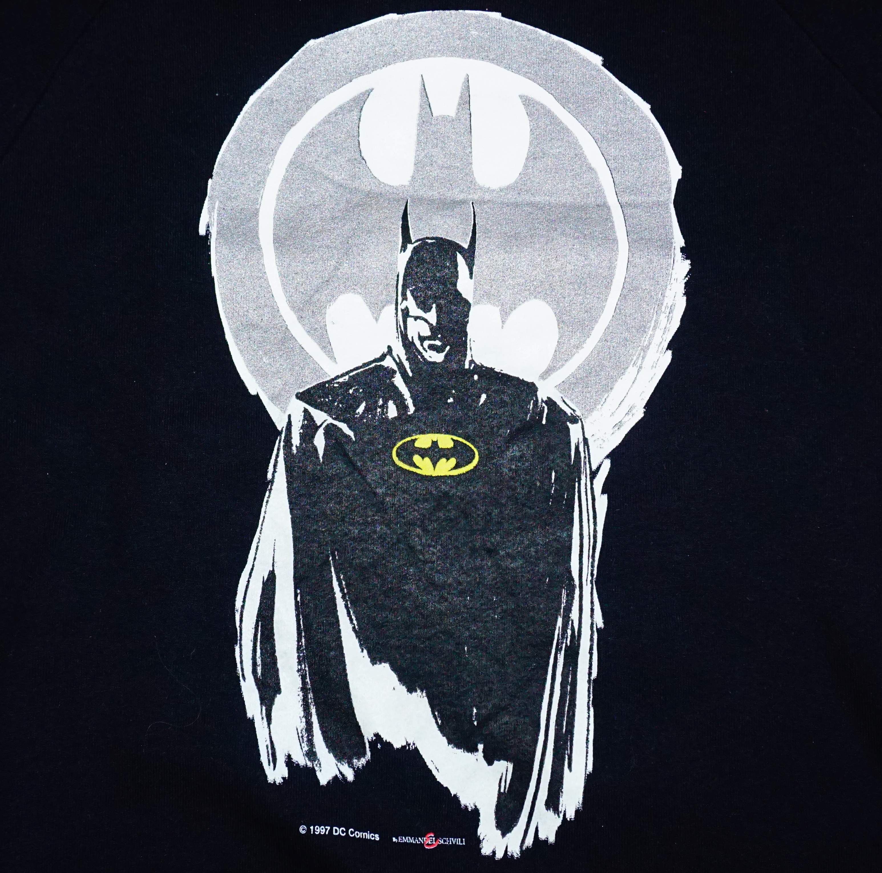 DC Comics Batman & Robin 1997 Crewneck by Emmanuel Schvili Size US XL / EU 56 / 4 - 6 Thumbnail