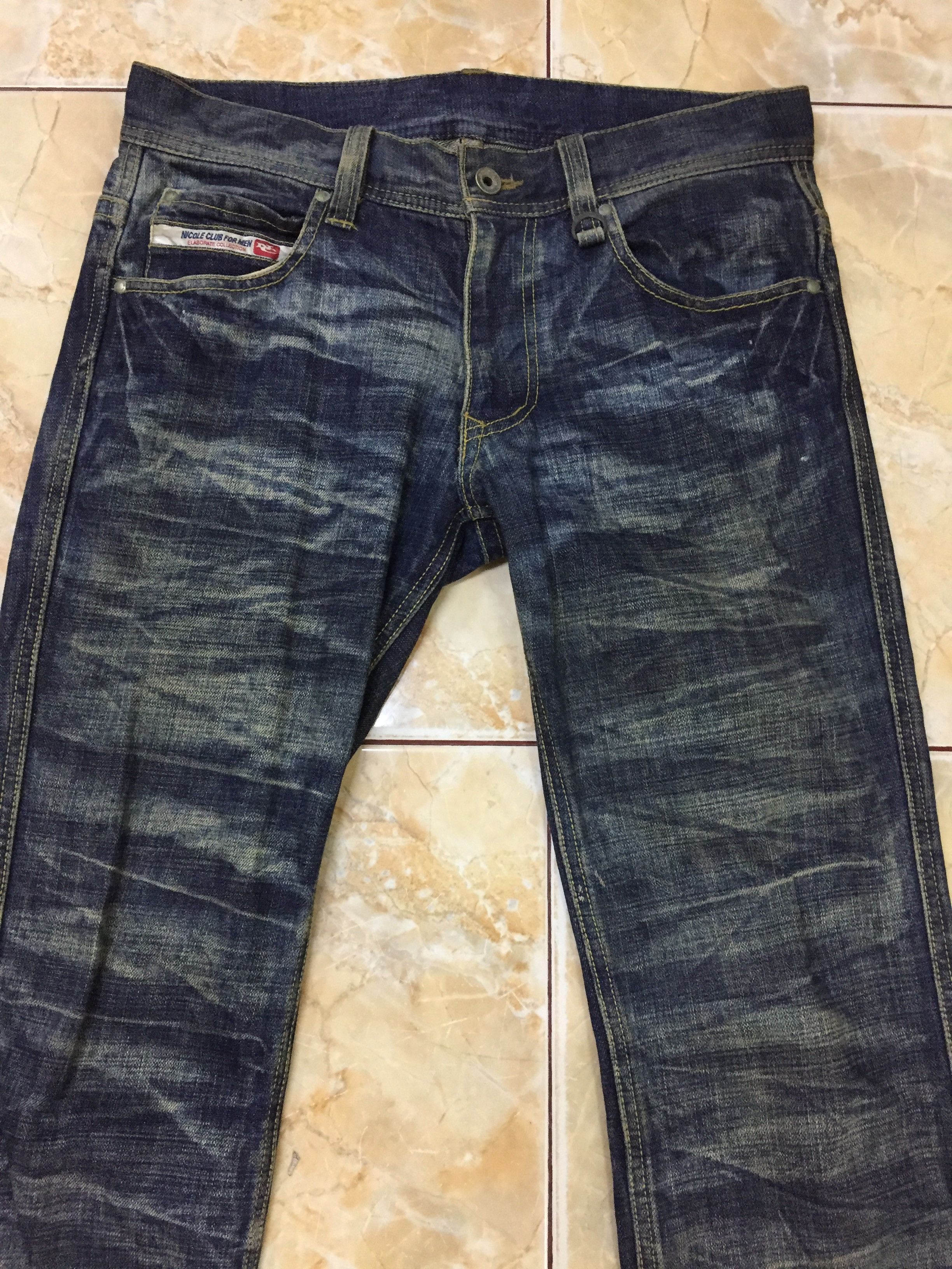 Nicole Club Vintage Nicole Club for Men Japanese Denim – Heavy Whisker Size US 34 / EU 50 - 4 Thumbnail