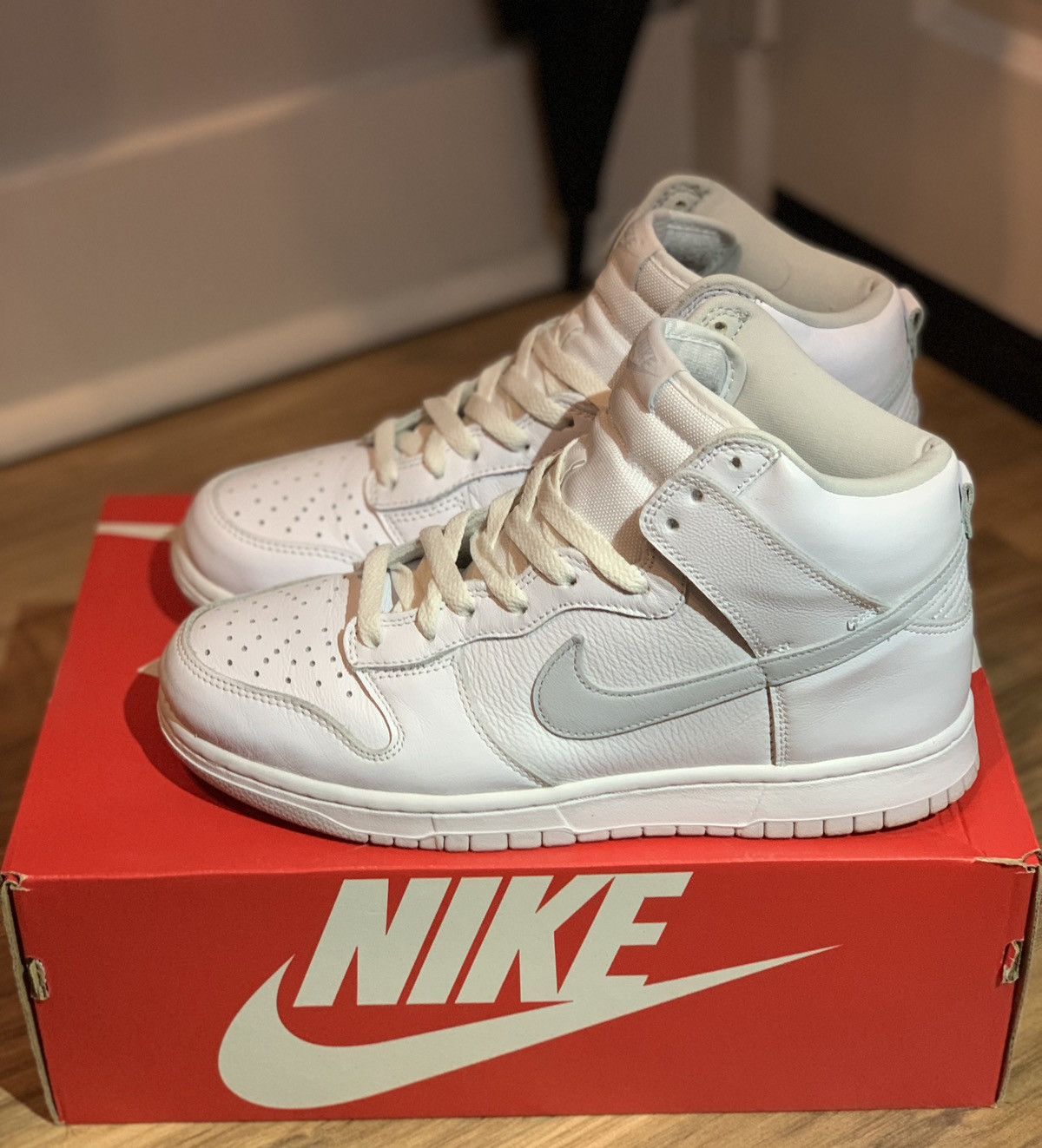 Nike Nike Dunk Hi SP Pure Platinum 8.5M Size US 8.5 / EU 41-42 - 4 Thumbnail