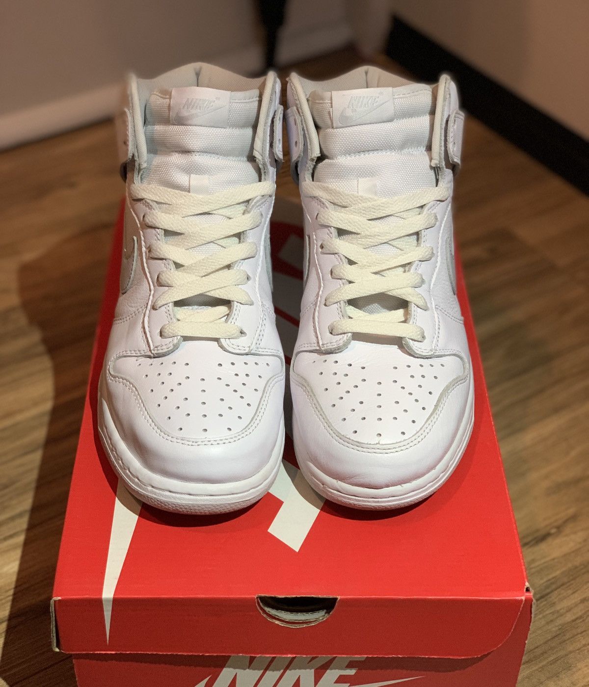 Nike Nike Dunk Hi SP Pure Platinum 8.5M Size US 8.5 / EU 41-42 - 2 Thumbnail