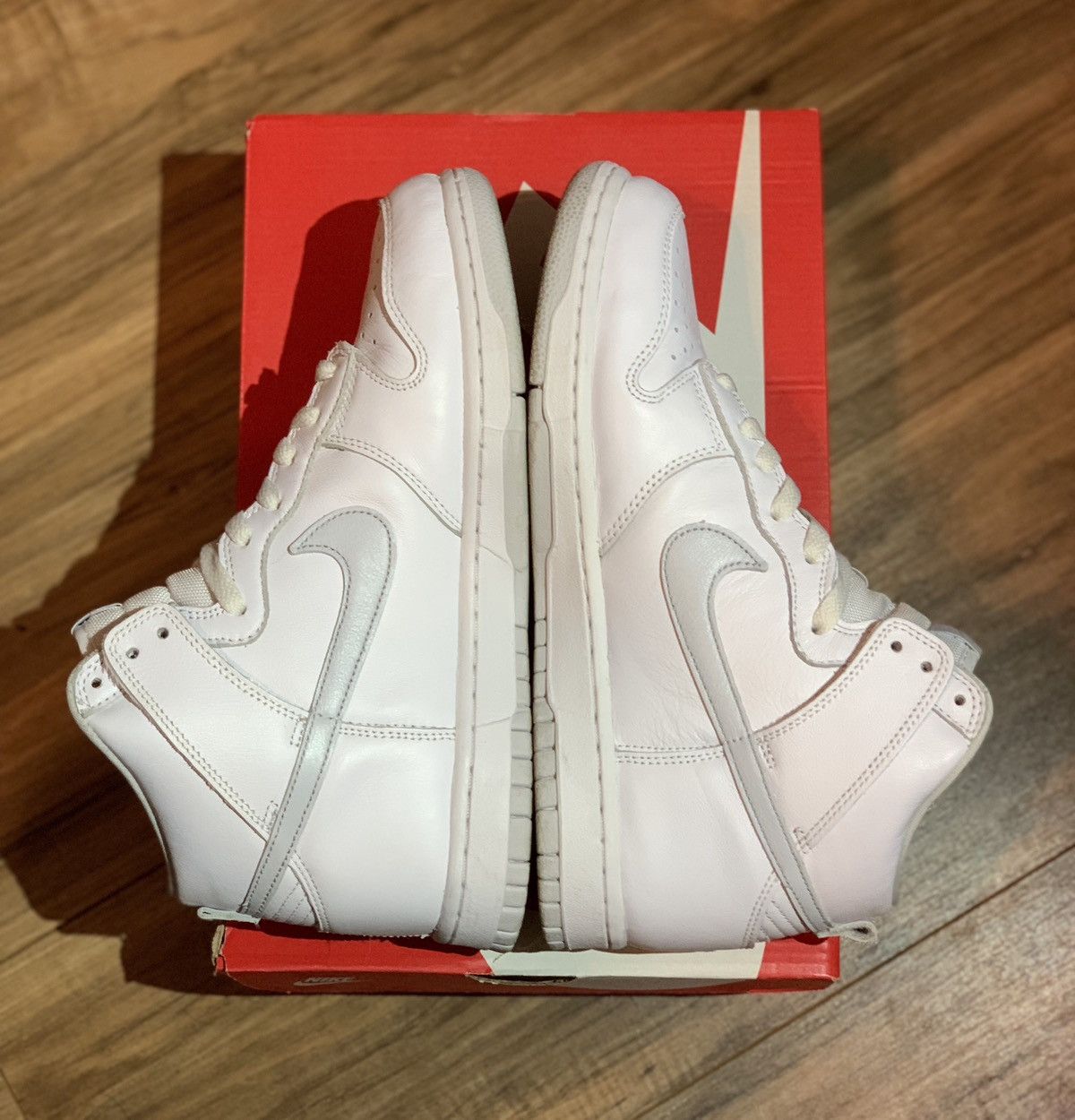 Nike Nike Dunk Hi SP Pure Platinum 8.5M Size US 8.5 / EU 41-42 - 5 Thumbnail