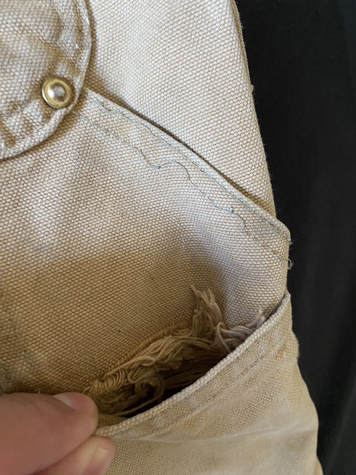 Carhartt Vintage Carhartt Carpenter Double Knee Distressed Pants Size US 34 / EU 50 - 21 Thumbnail