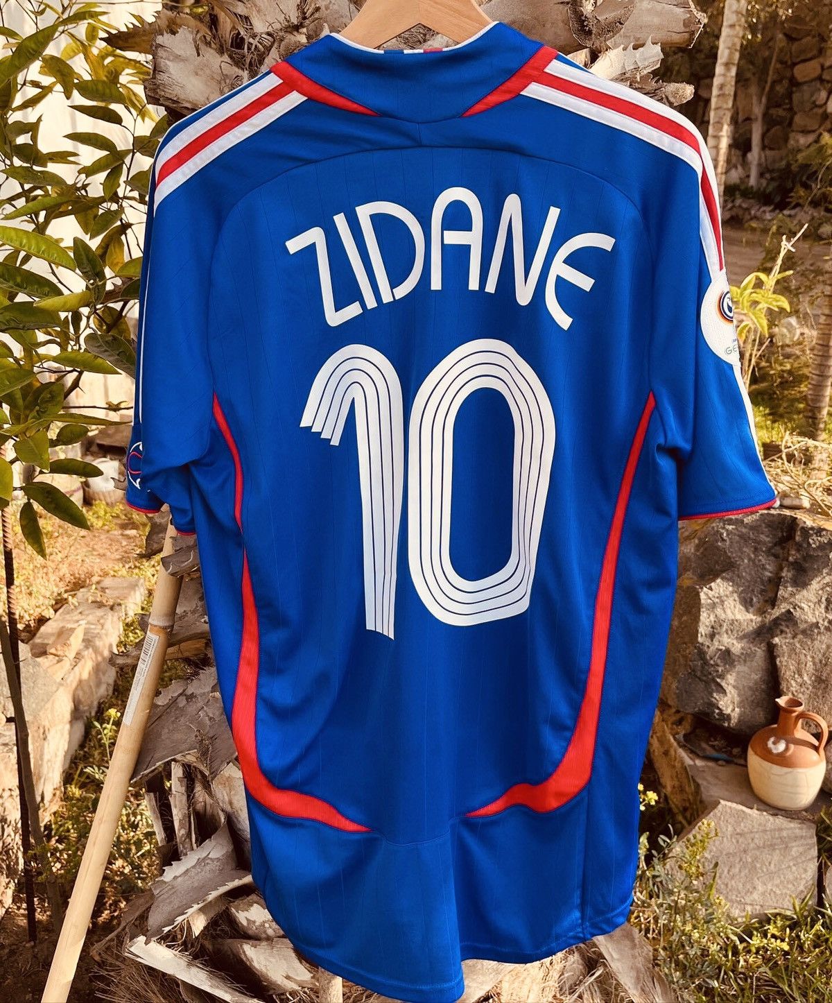 Adidas Mint World Cup 2006 Zidane France Home Size US M / EU 48-50 / 2 - 3 Thumbnail