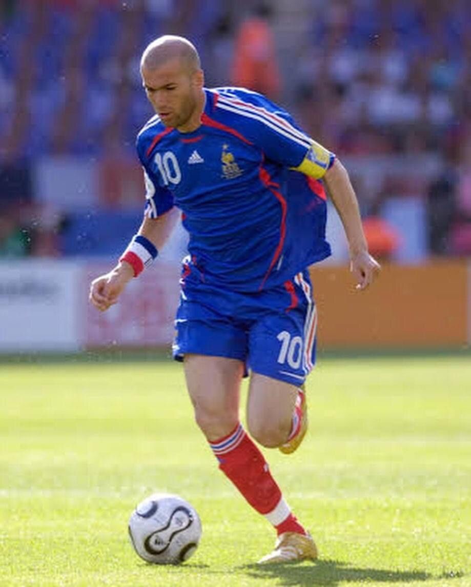 Adidas Mint World Cup 2006 Zidane France Home Size US M / EU 48-50 / 2 - 5 Thumbnail