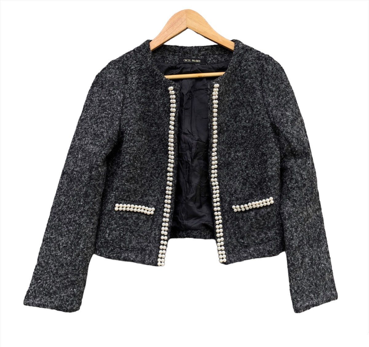 Other Cecil McBEE cropped wool cardigan Size M / US 6-8 / IT 42-44 - 1 Thumbnail