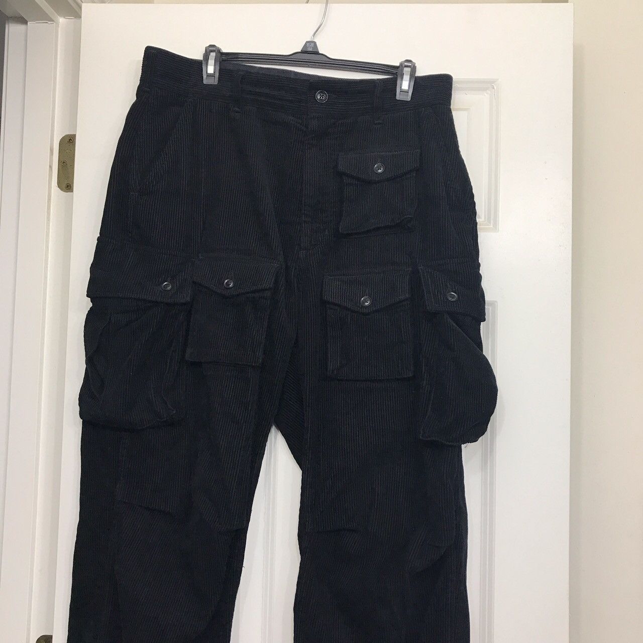 Engineered Garments FA Pant FW20 Black 8W Corduroy | Grailed