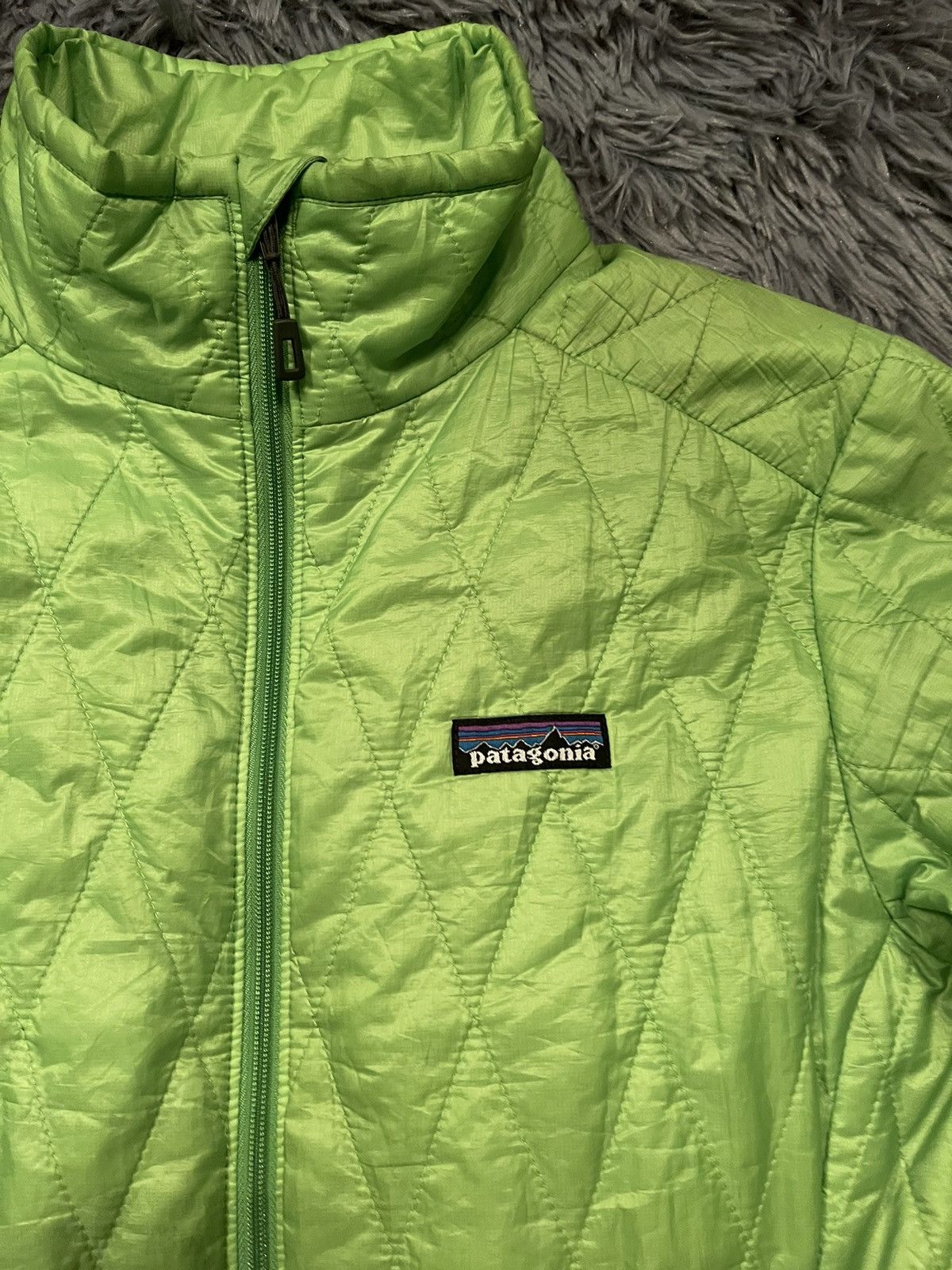 Patagonia Patagonia gorpcore style neon green quilted jacket Size M / US 6-8 / IT 42-44 - 4 Thumbnail