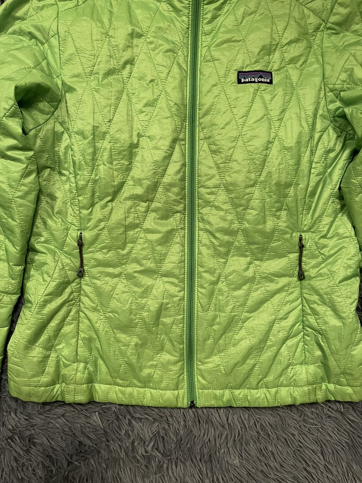 Patagonia Patagonia gorpcore style neon green quilted jacket Size M / US 6-8 / IT 42-44 - 5 Thumbnail