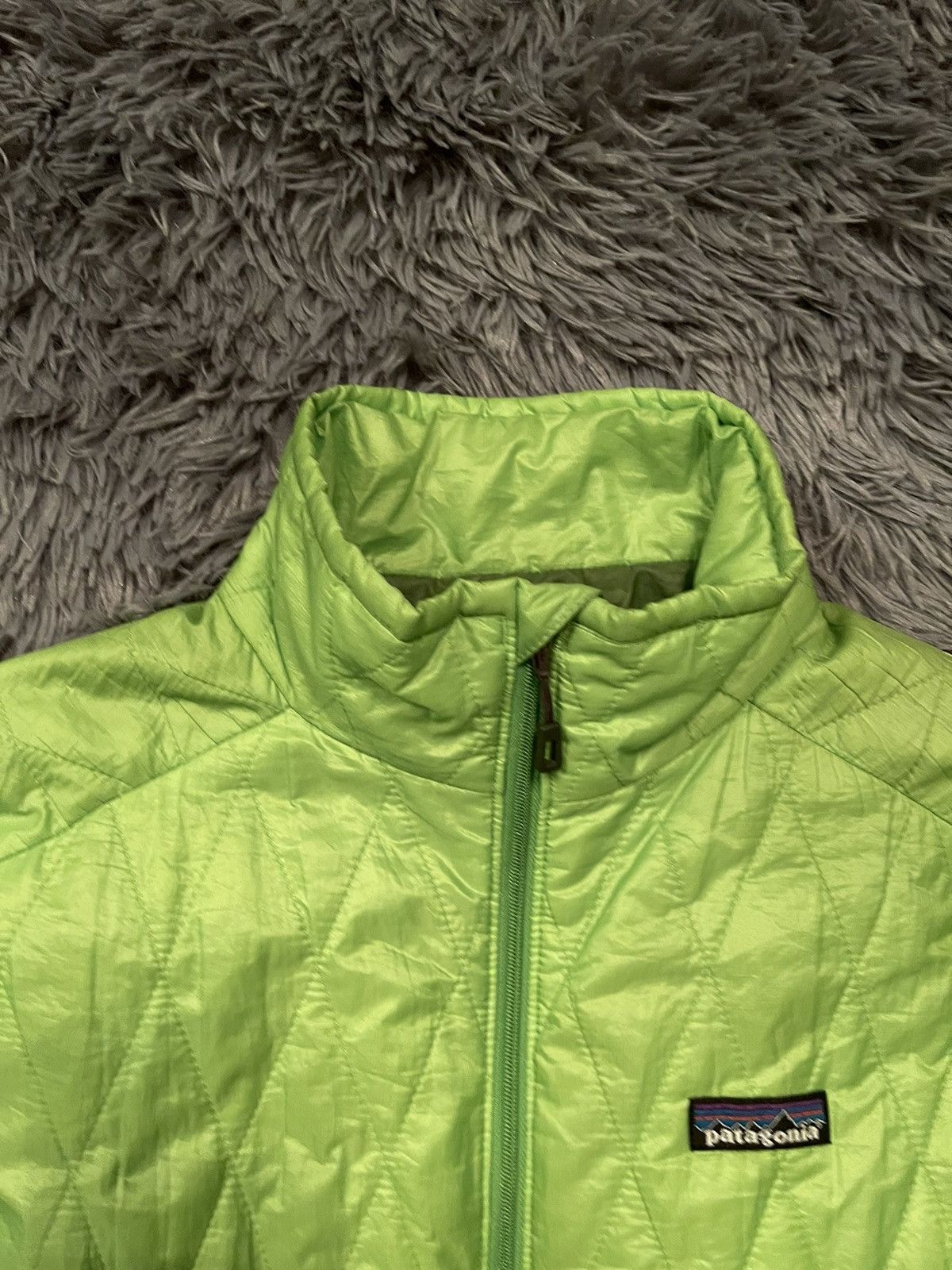 Patagonia Patagonia gorpcore style neon green quilted jacket Size M / US 6-8 / IT 42-44 - 6 Thumbnail