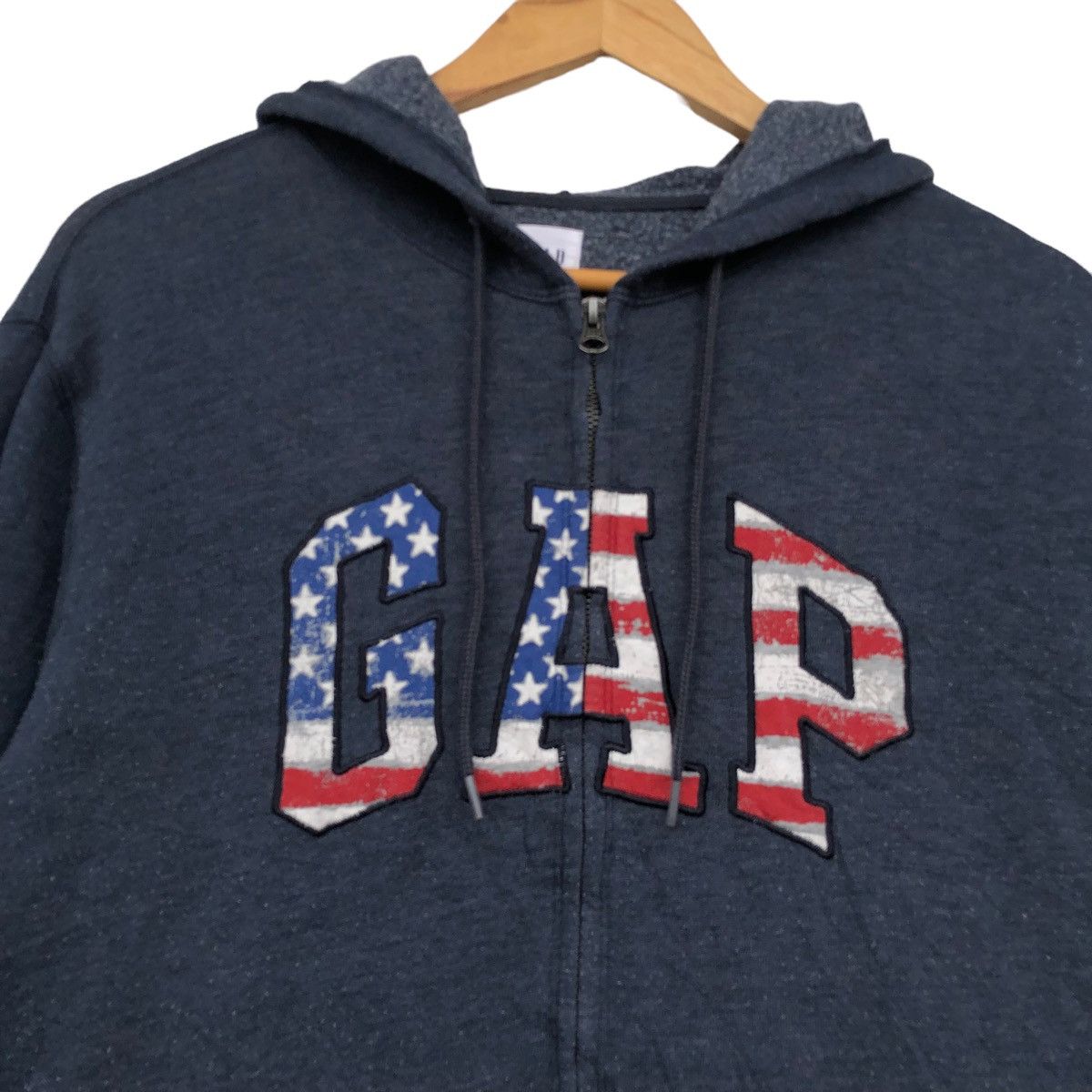 Gap Gap American Flag zipper Hooded Size US M / EU 48-50 / 2 - 3 Thumbnail