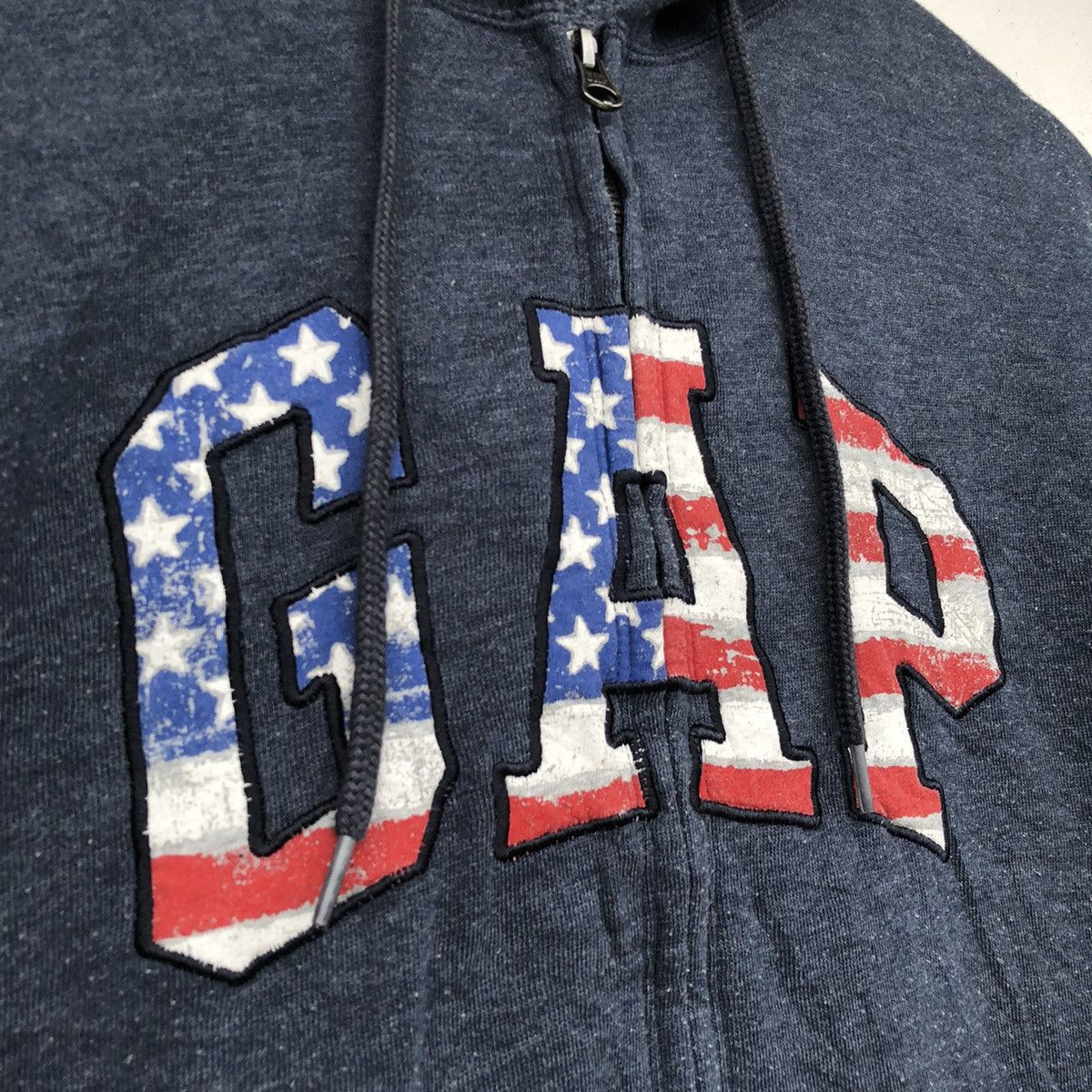 Gap Gap American Flag zipper Hooded Size US M / EU 48-50 / 2 - 5 Thumbnail