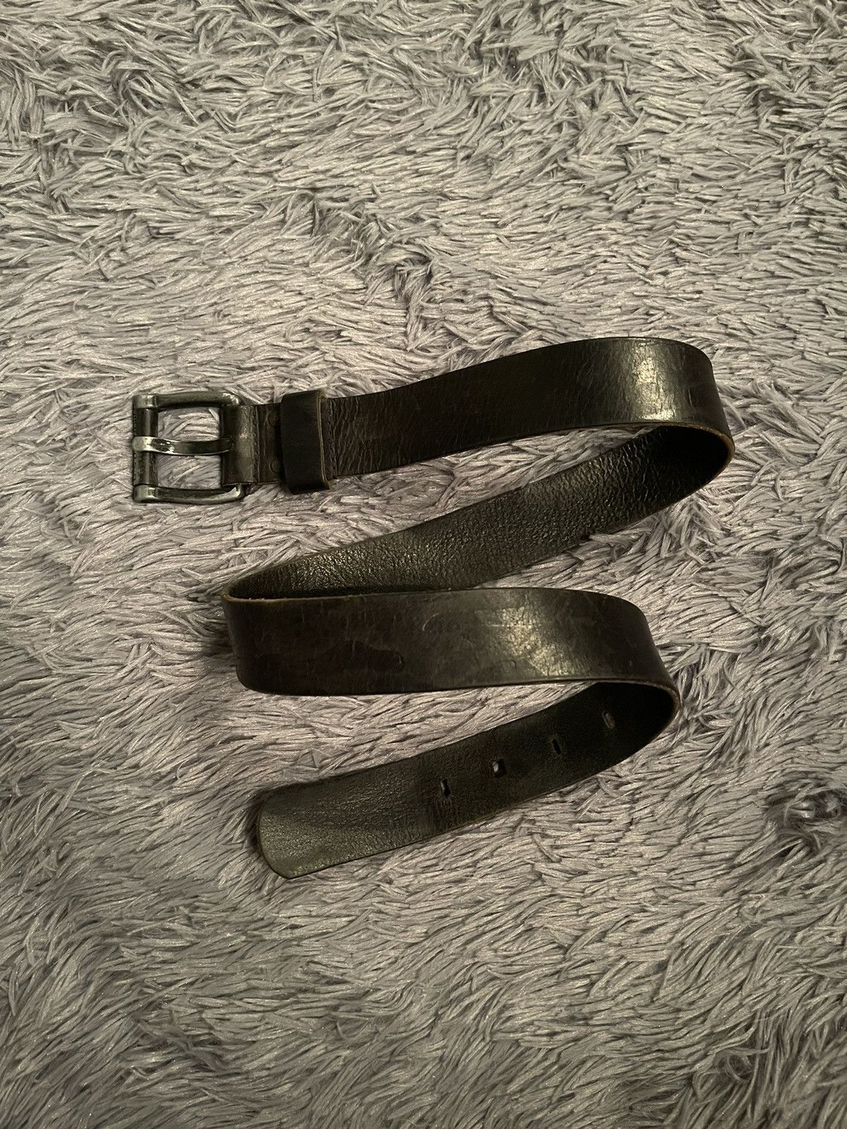 G-Star × Vintage G Star Raw Y2K vintage leather belt 106cm Size 34 - 1 Thumbnail