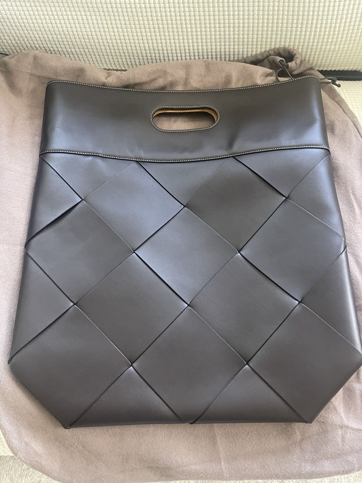Bottega Veneta Bottega Veneta Intreccio French Slip Tote Folio/Bag Size ONE SIZE - 4 Thumbnail
