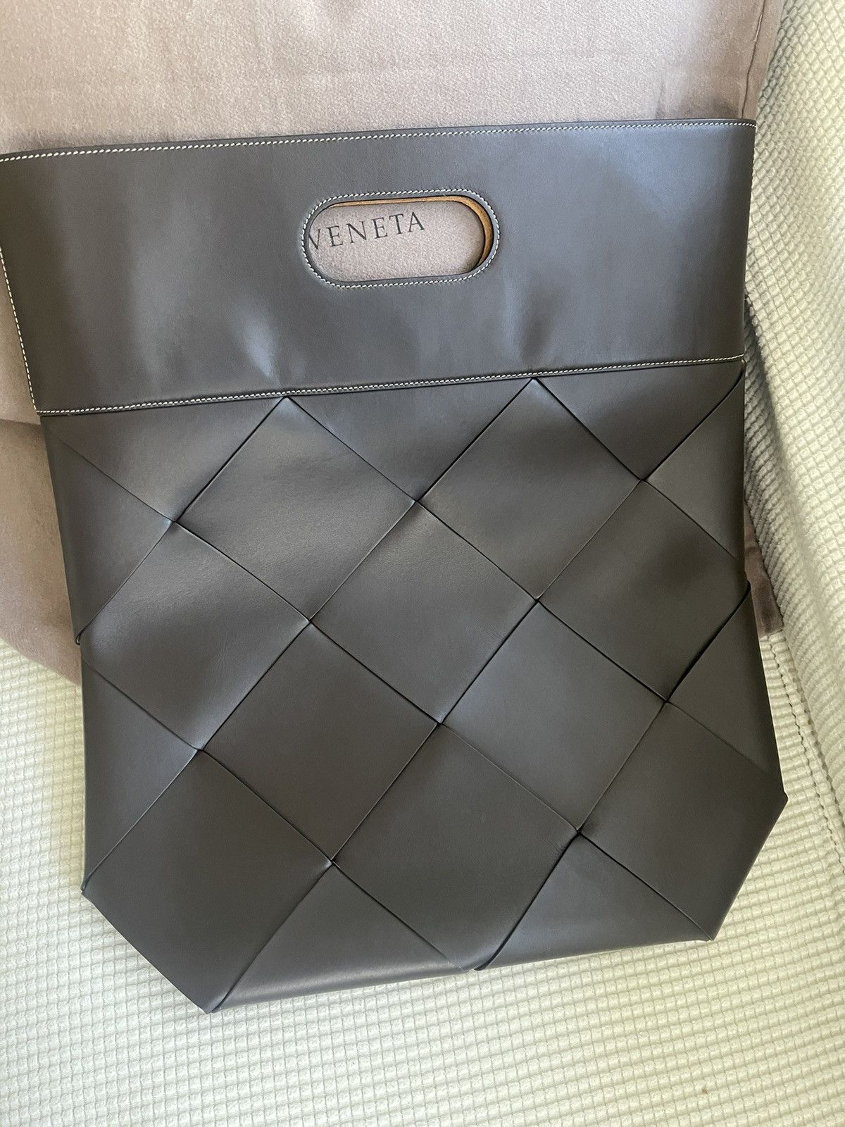 Bottega Veneta Bottega Veneta Intreccio French Slip Tote Folio/Bag Size ONE SIZE - 2 Thumbnail