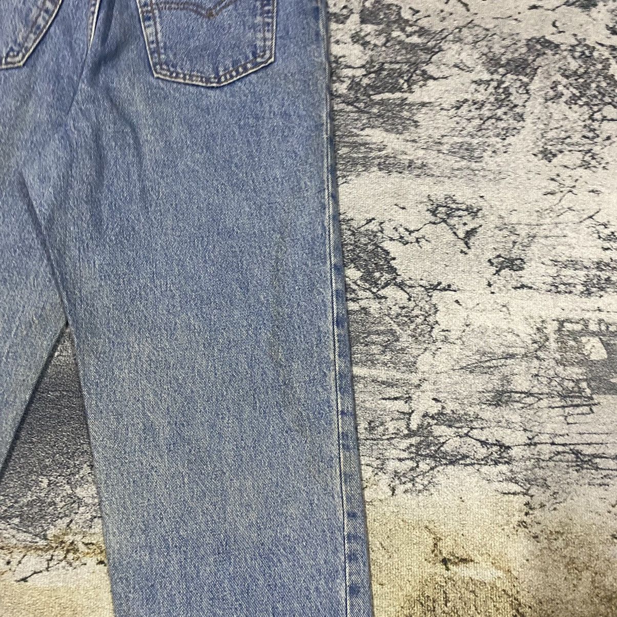 Jean × Levi's × Vintage Vintage Levis 501 90s Light Washed Denim Jeans Size US 26 / EU 42 - 14 Thumbnail
