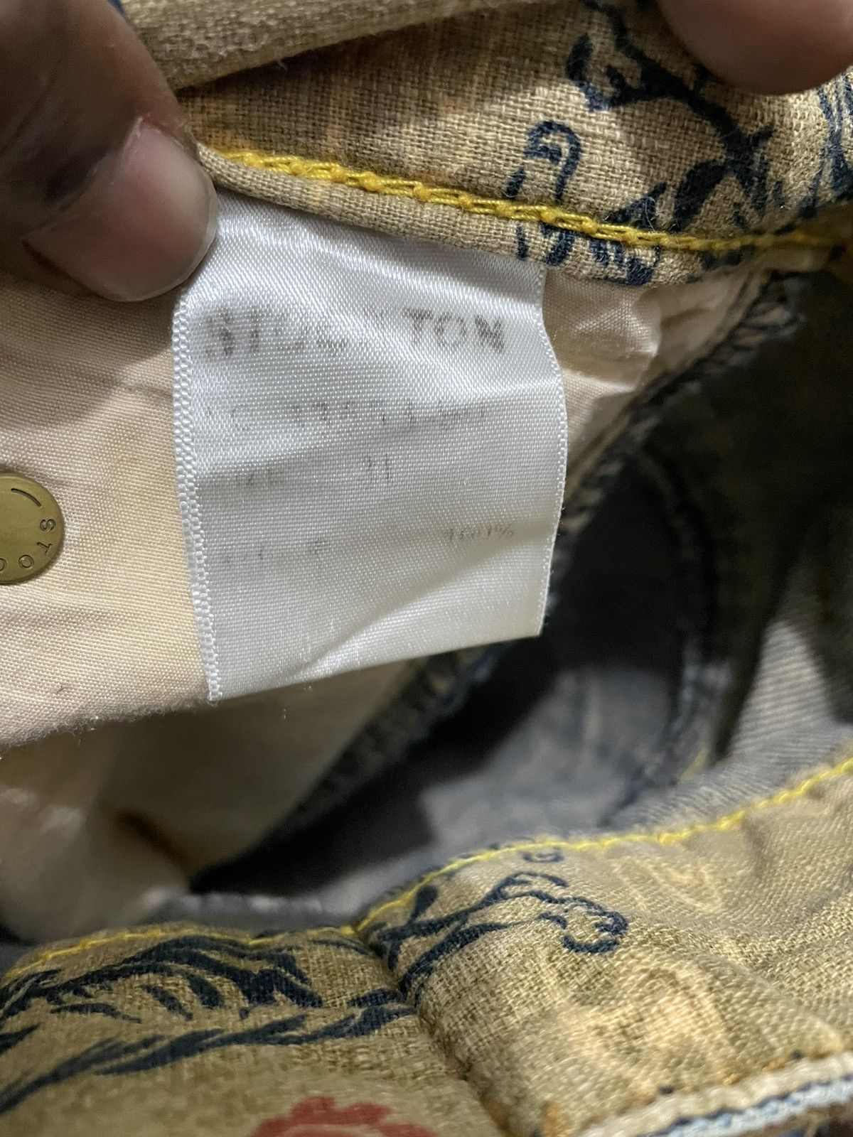 If Six Was Nine Rare Japanese Dragon Printed Distressed Jeans Size US 37 - 10 Thumbnail