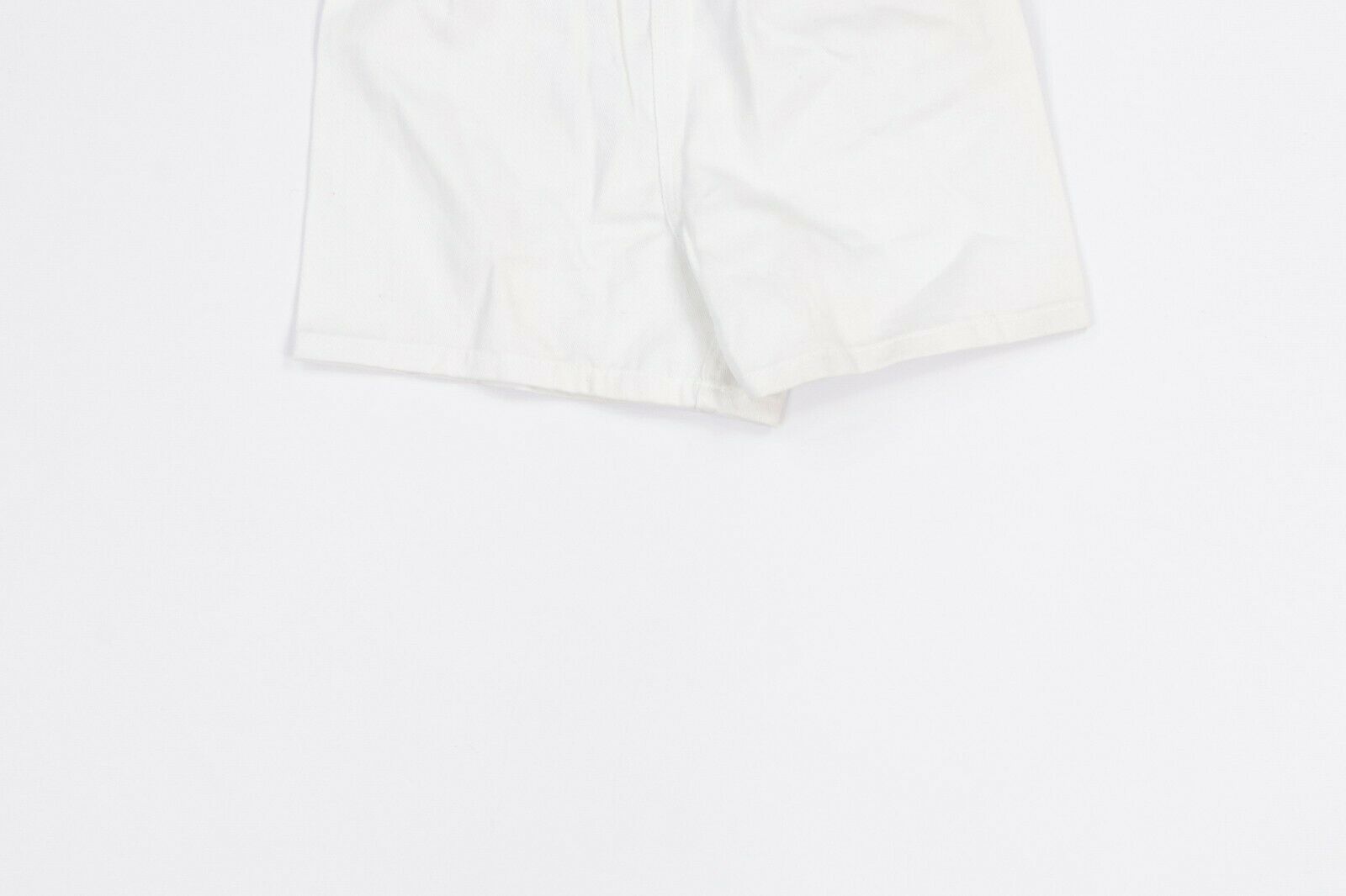Vintage NOS Vintage 70s Sanforized Cotton Running Shorts White XXS Size US 26 / EU 42 - 4 Thumbnail