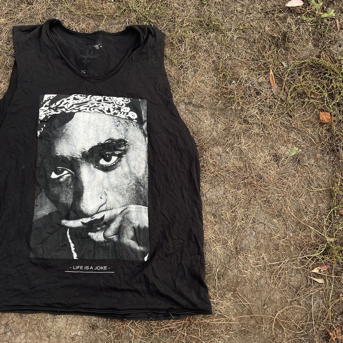 Vintage Vintage Y2K Graphic Tee Hip Hop Rap Streetwear Thrashed L Size US L / EU 52-54 / 3 - 2 Thumbnail