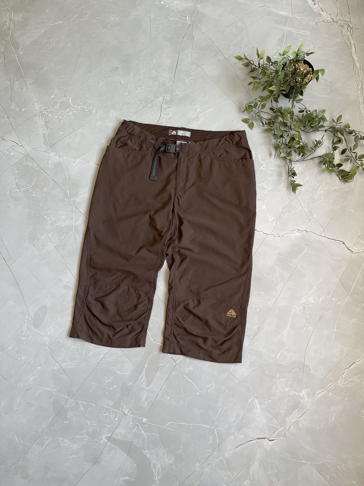 Nike ACG 🤎 Deadstock Vintage Nike ACG Long Shorts Size 32" / US 10 / IT 46 - 1 Thumbnail